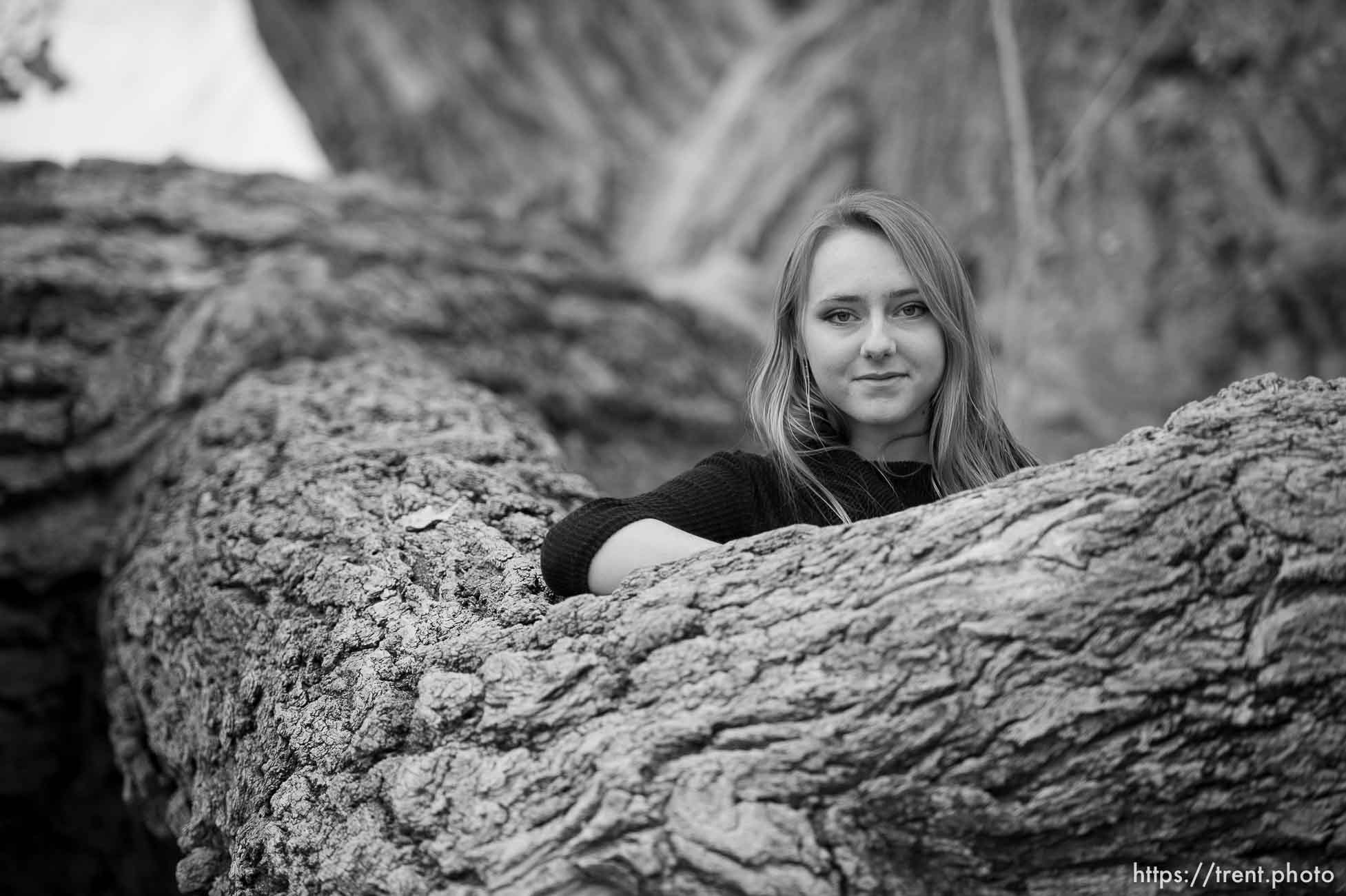 Jessica Barlow at Cottonwood Park in Colorado City, Ariz., Saturday December 16, 2017.