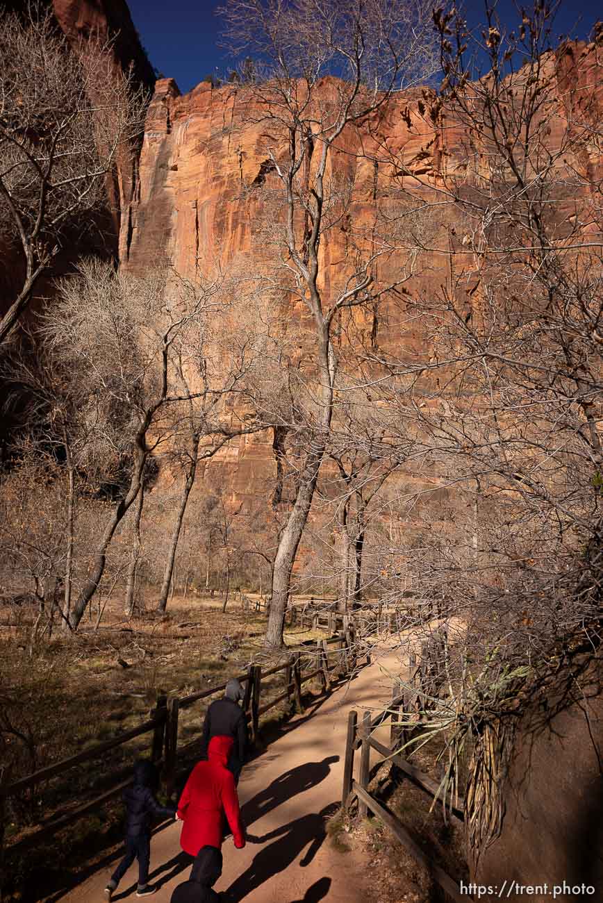 Zion National Park during the Shutdown