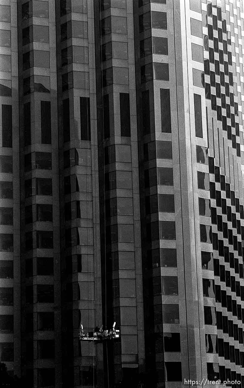 Window washers, 1987.