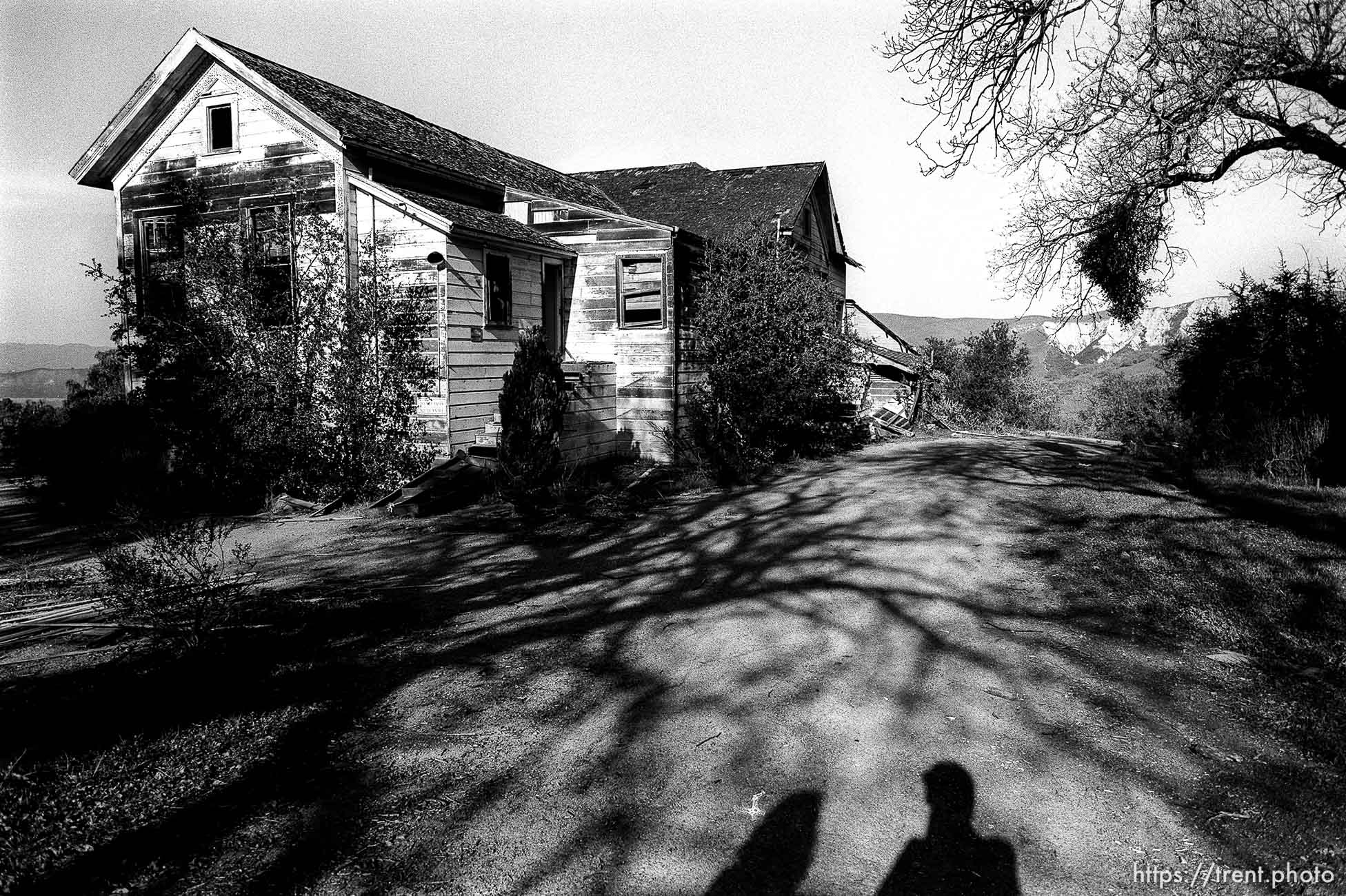 abandoned sanitarium, 1987.