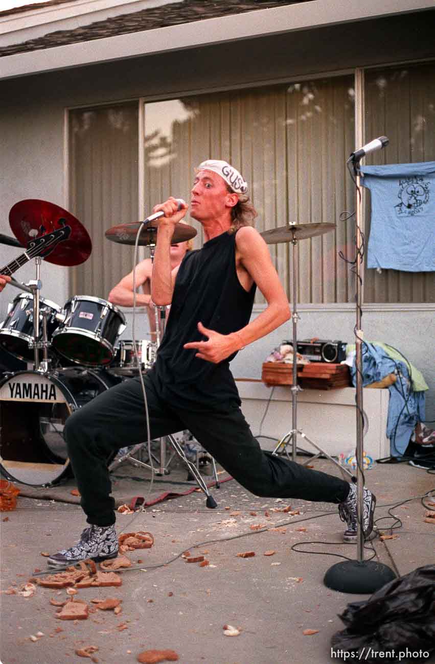 Subterranean Psychosis, backyard show.