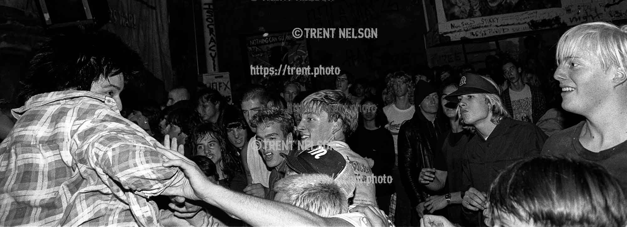 Adolescents at Gilman Street.