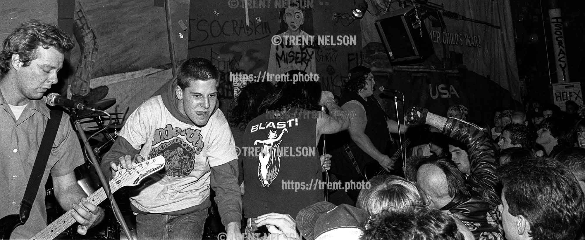 Adolescents at Gilman Street.