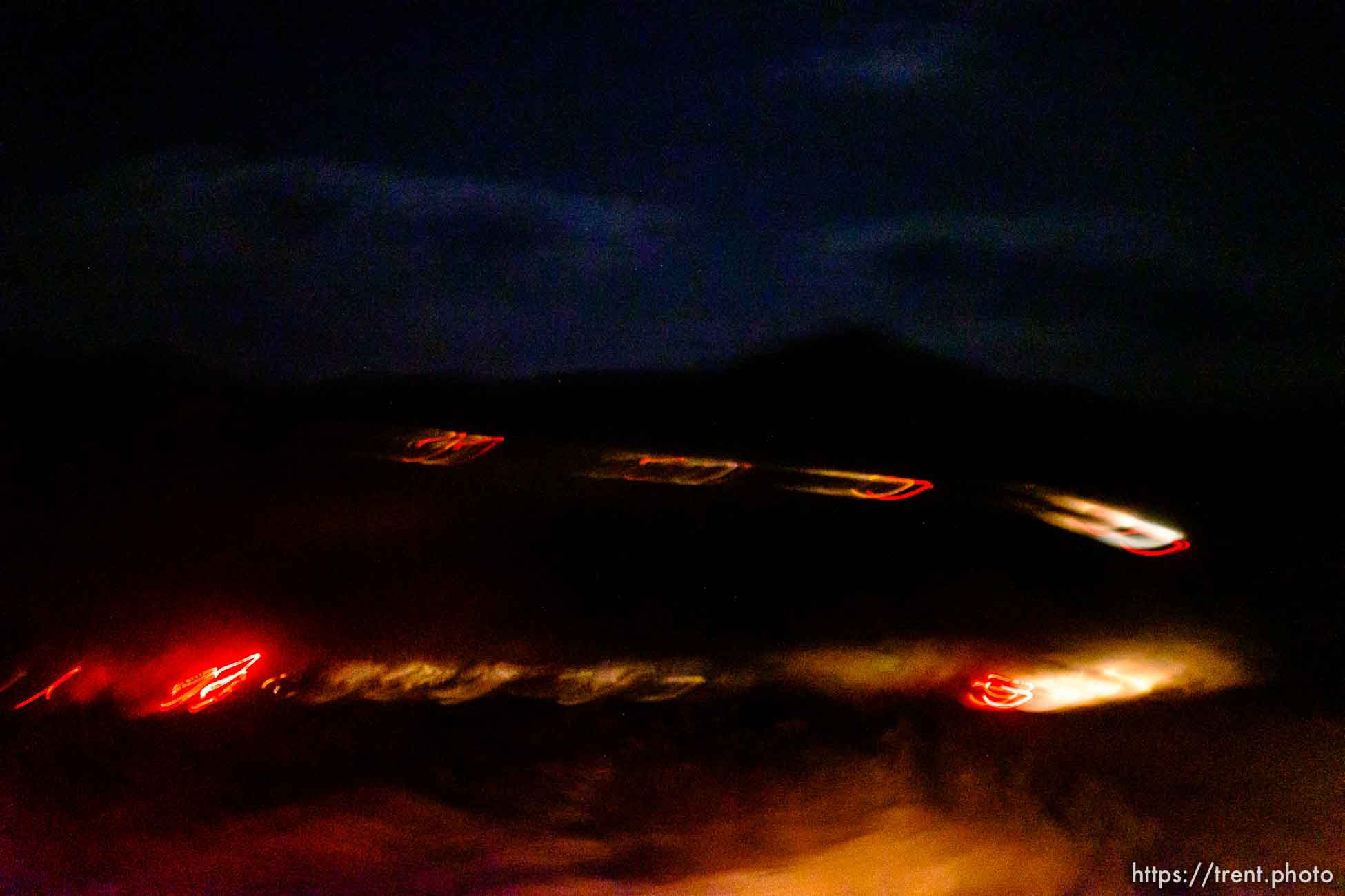 (Trent Nelson  |  The Salt Lake Tribune)
A convoy of family members makes its way to La Mora, Sonora, with an escort of vehicles from the federal police and Mexican military on Wednesday Nov. 6, 2019.