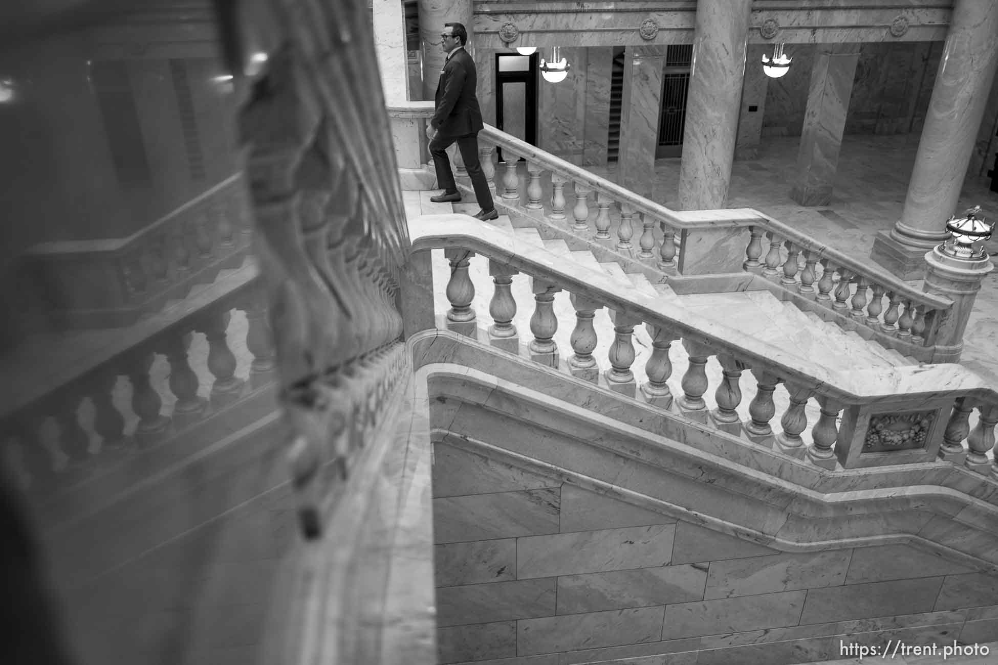 (Trent Nelson  |  The Salt Lake Tribune) 
at the state Capitol in Salt Lake City on Tuesday, Jan. 28, 2020.