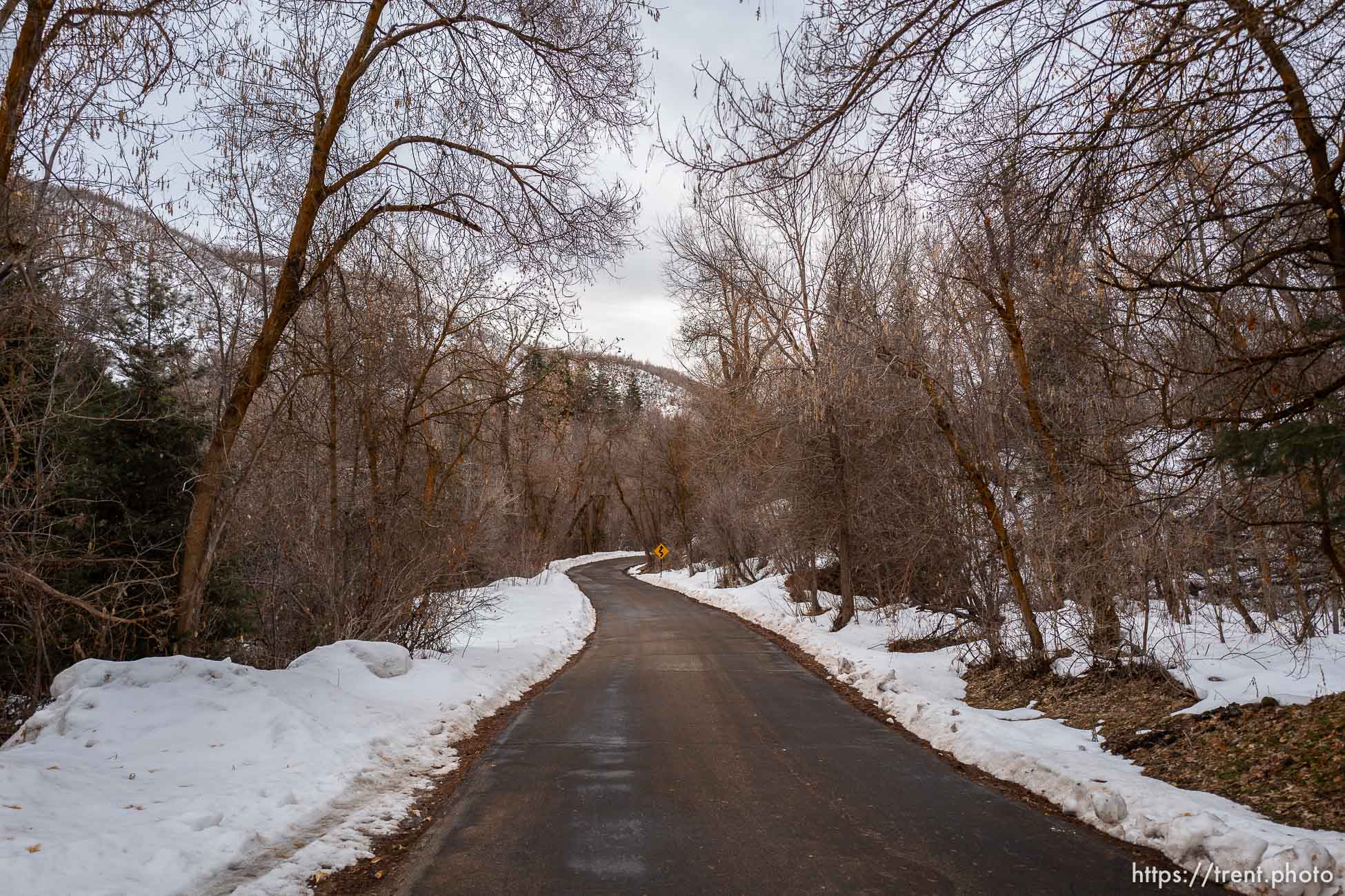 city creek canyon on Sunday, Feb. 2, 2020.