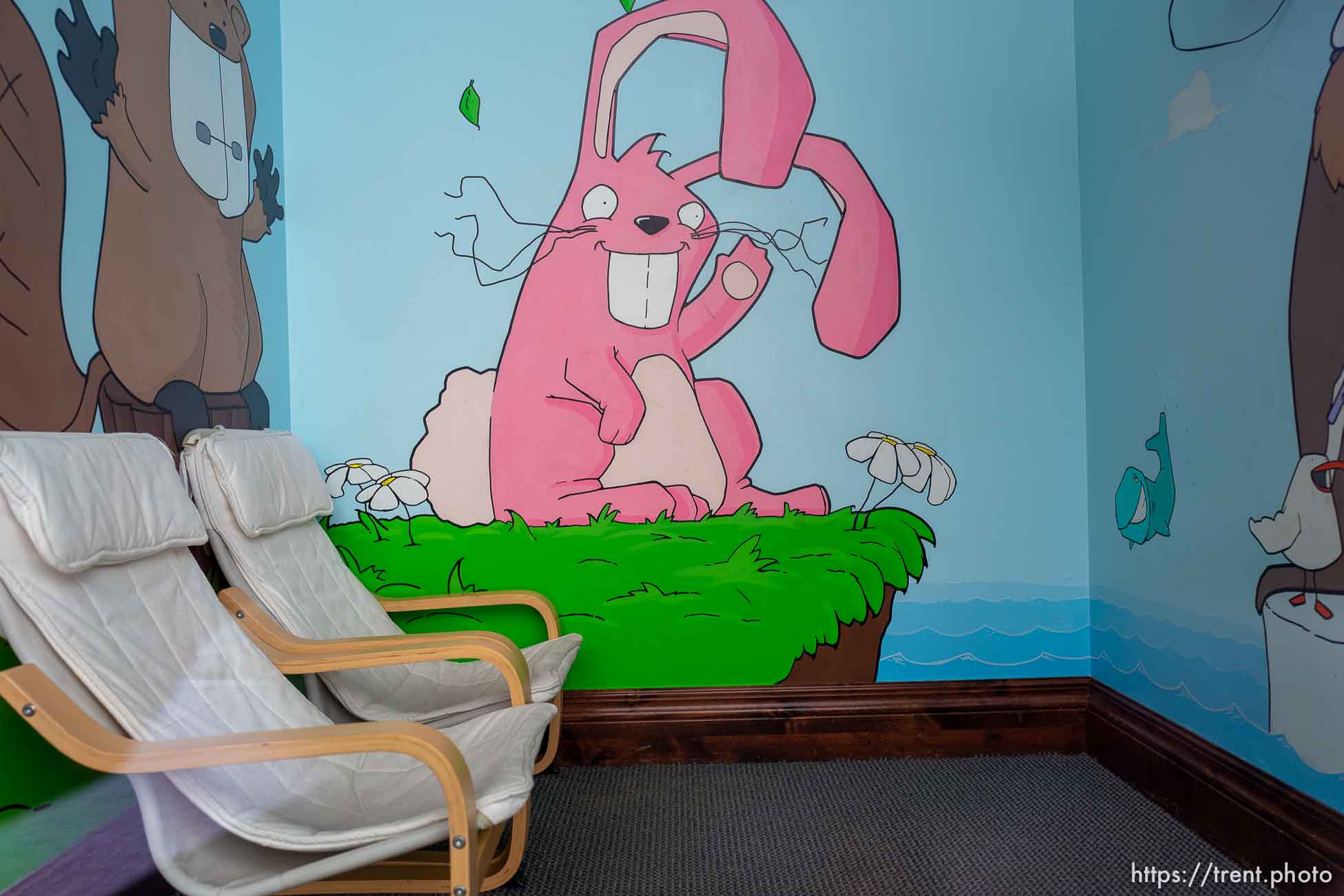 (Trent Nelson  |  The Salt Lake Tribune) The children's waiting area at Foothill Dental in Salt Lake City, closed and empty on Tuesday, April 7, 2020.