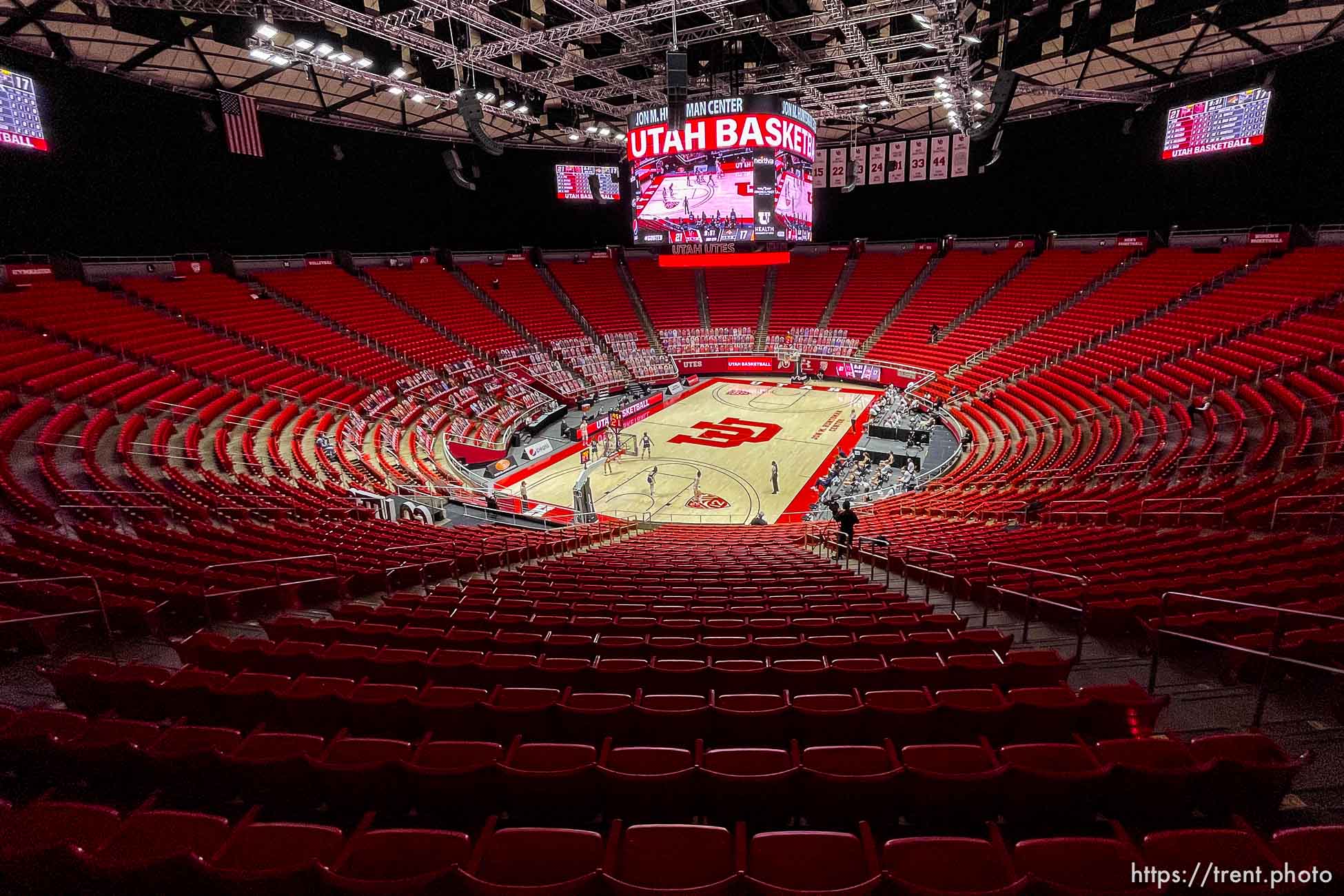 Utah basketball v Montana State, NCAA basketball