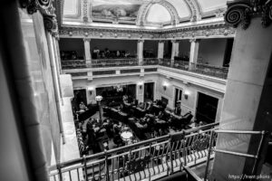 (Trent Nelson  |  The Salt Lake Tribune) senate chamber the state Capitol in Salt Lake City on Tuesday, March 2, 2021.