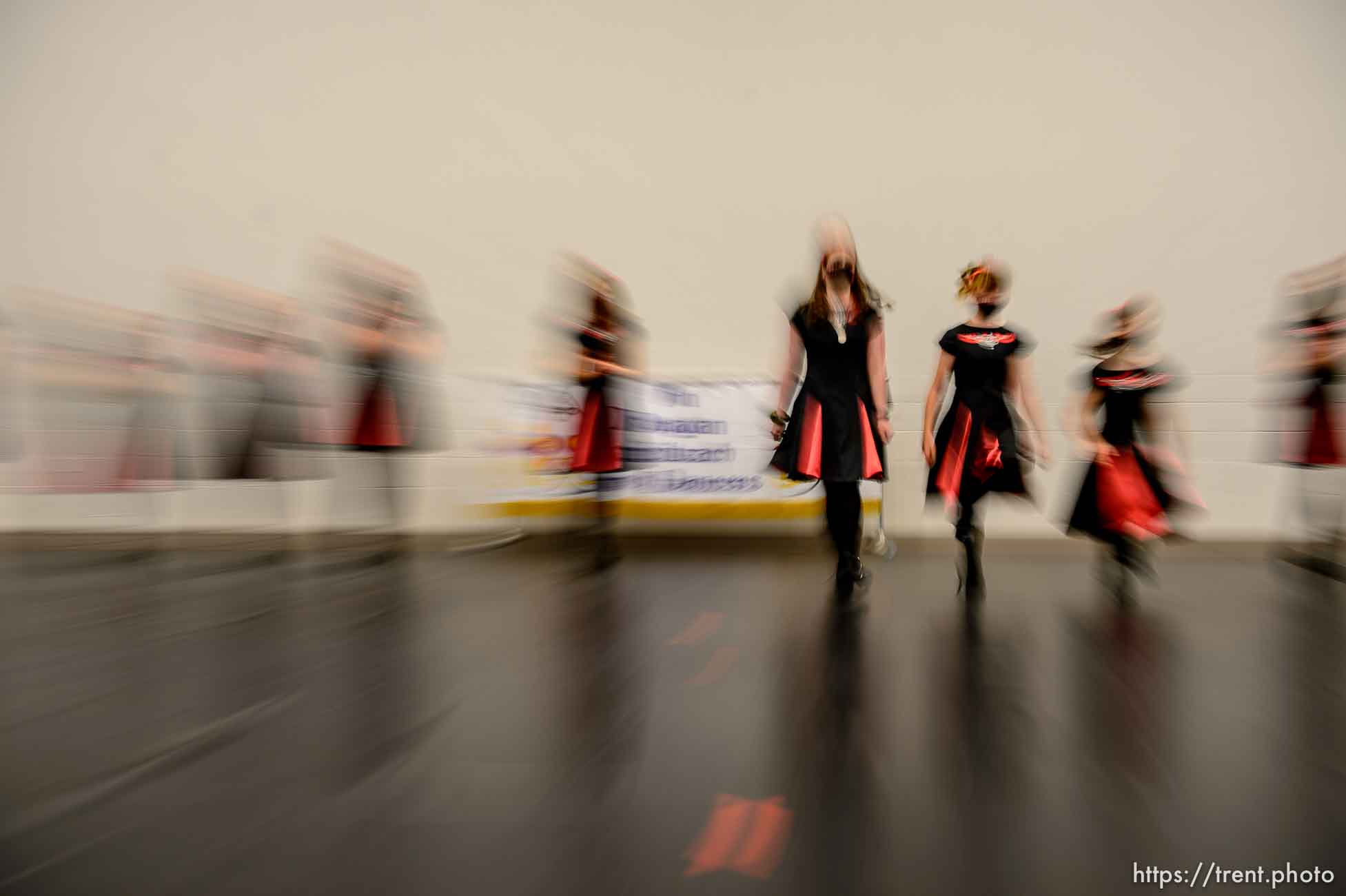 (Trent Nelson  |  The Salt Lake Tribune) 

Description:The An Dragan Ceilteach Irish Dancers, located in Bluffdale. ADC will be hosting a safe, socially-distanced parade and Siamsa at Advantage Arts Academy in Herriman

 on Saturday, March 13, 2021.