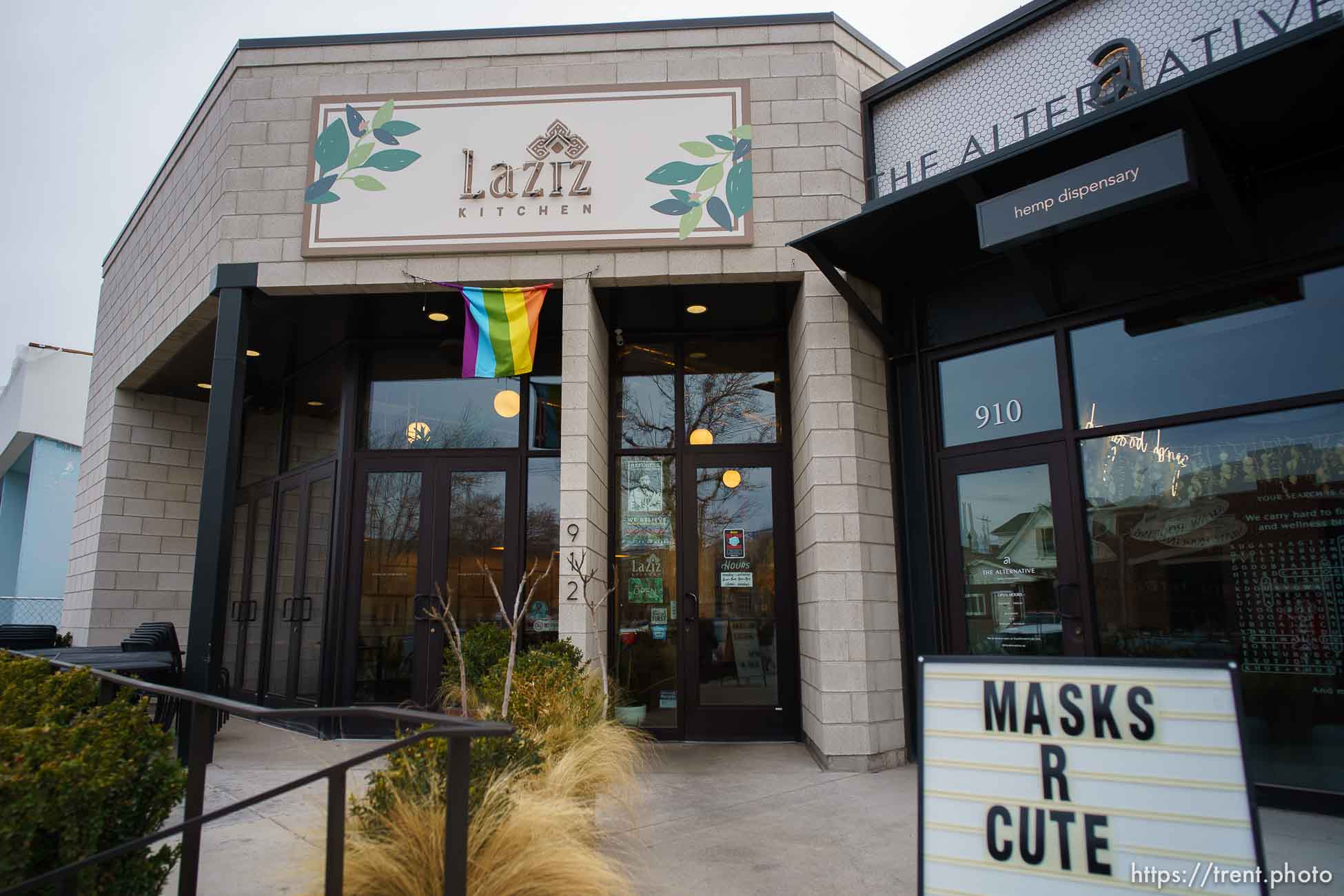 (Trent Nelson  |  The Salt Lake Tribune) Laziz Kitchen in Salt Lake City on Wednesday, March 24, 2021.