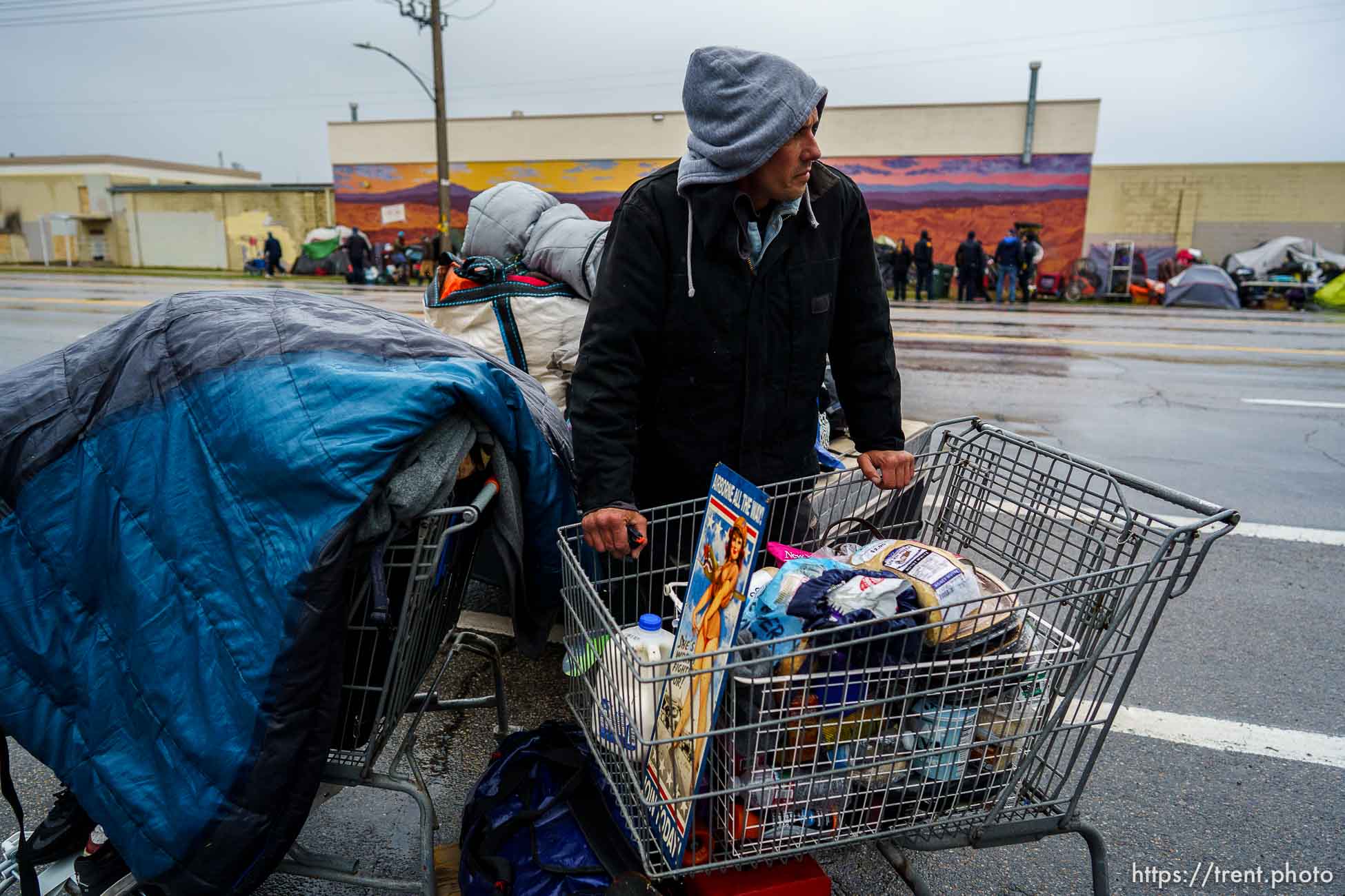 (Trent Nelson  |  The Salt Lake Tribune) 
camp
 on Wednesday, April 14, 2021.