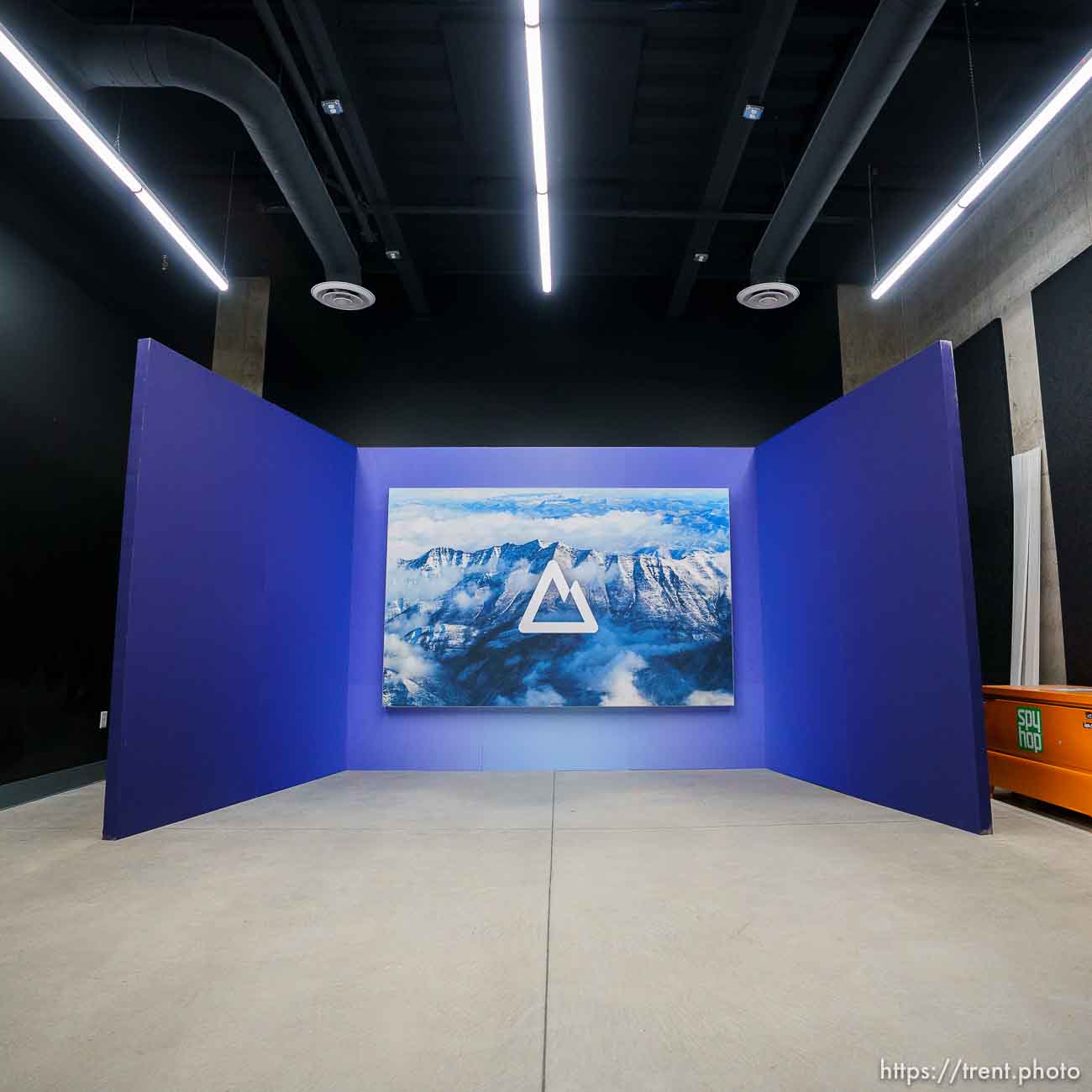 (Trent Nelson  |  The Salt Lake Tribune) A sound stage at Spy Hop’s new headquarters in the Central Ninth neighborhood of Salt Lake City on Wednesday, April 28, 2021.