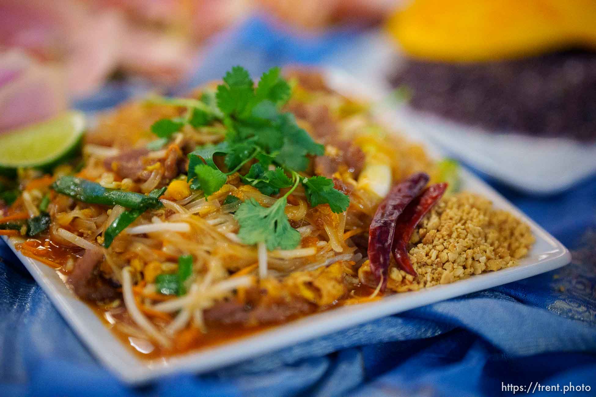 (Trent Nelson  |  The Salt Lake Tribune) Pad thai at Tuk Tuk’s in West Valley City on Monday, April 26, 2021.