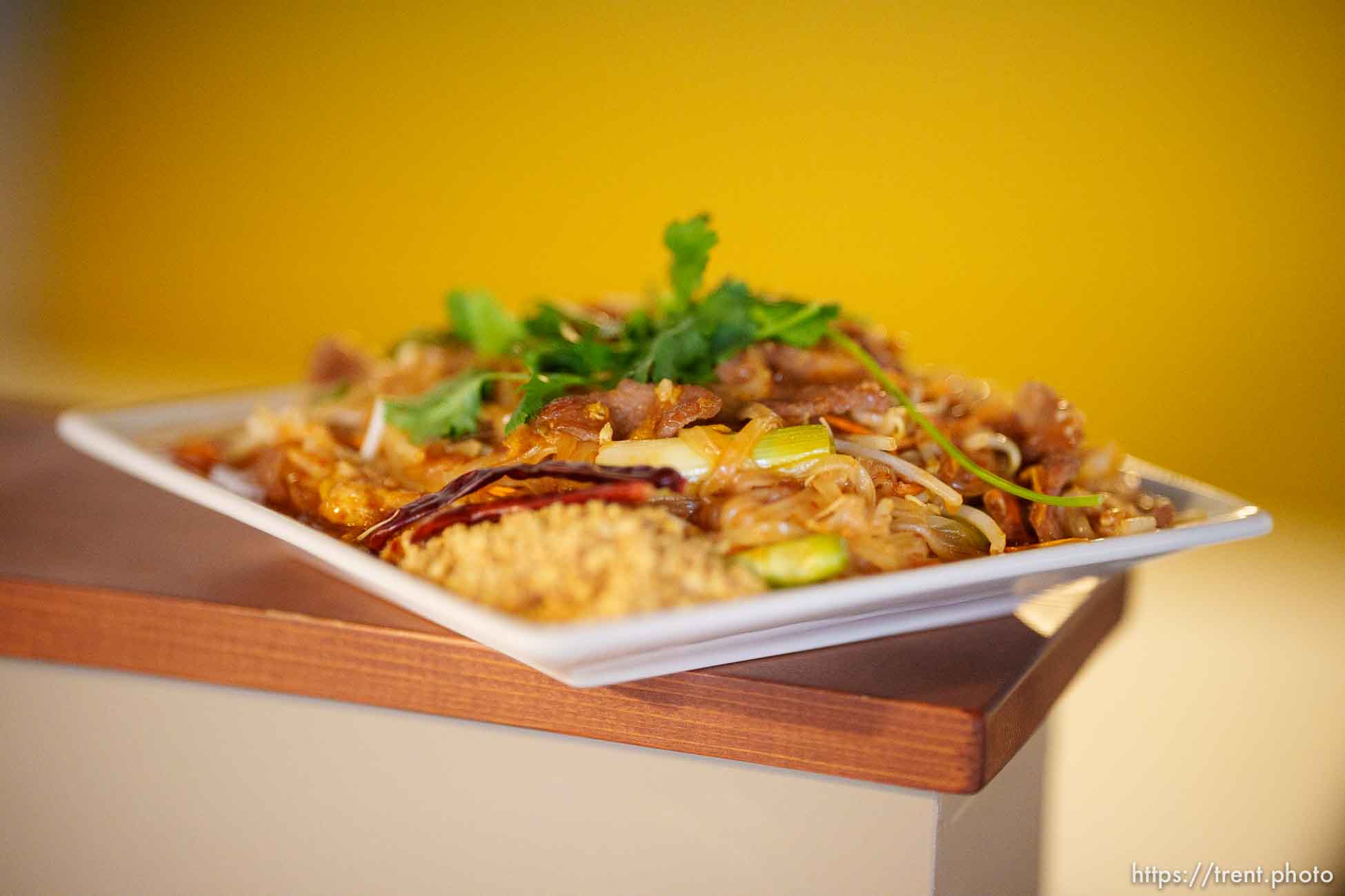 (Trent Nelson  |  The Salt Lake Tribune) Pad thai at Tuk Tuk’s in West Valley City on Monday, April 26, 2021.