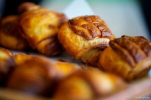 (Trent Nelson  |  The Salt Lake Tribune) Croissants at Table X in Salt Lake City on Wednesday, June 23, 2021.