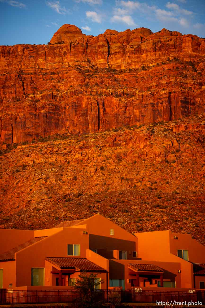 (Trent Nelson  |  The Salt Lake Tribune) Rim Vistas, a subdivision in Moab on Thursday, July 15, 2021.