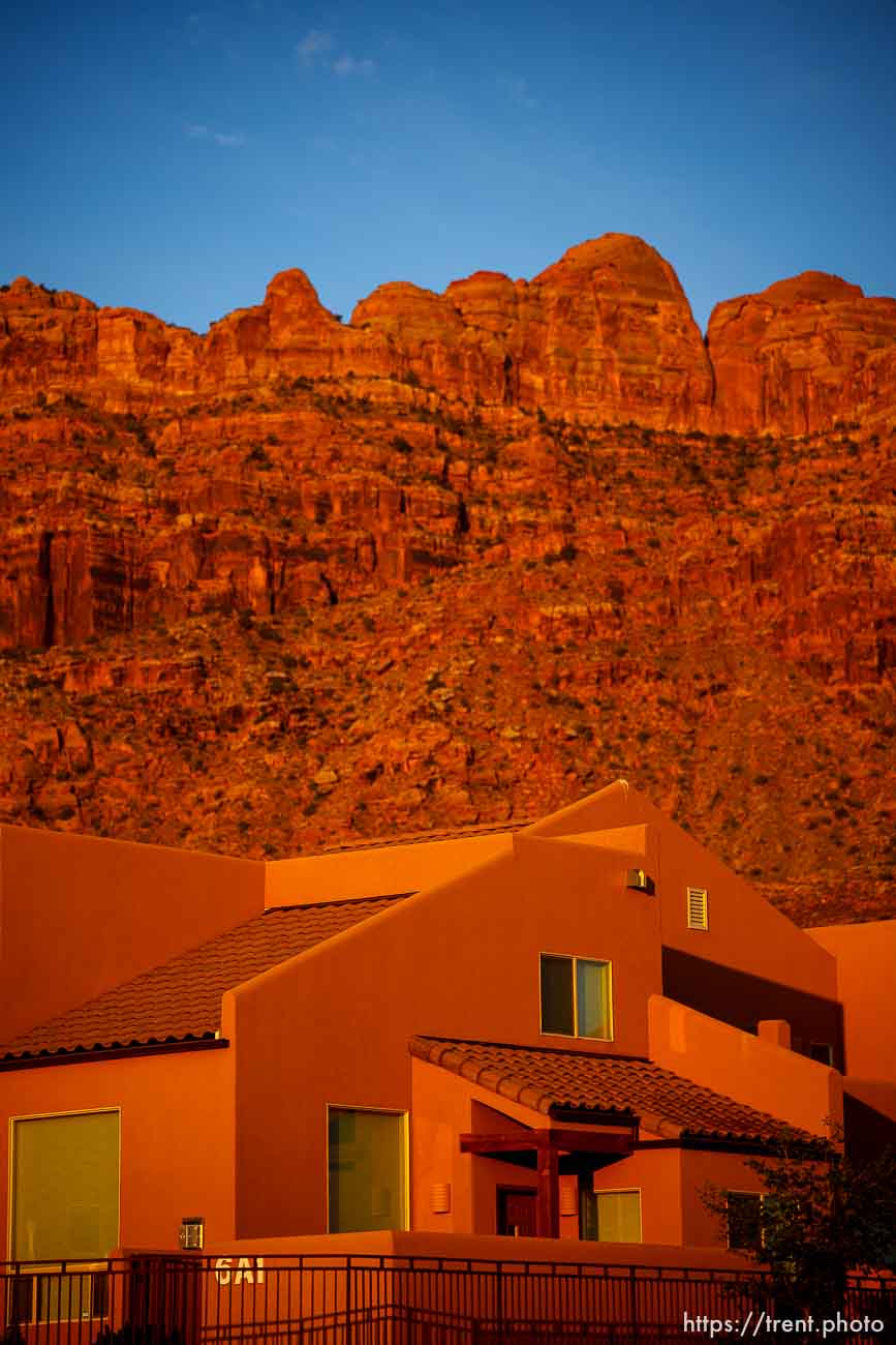 (Trent Nelson  |  The Salt Lake Tribune) Rim Vistas, a subdivision in Moab on Thursday, July 15, 2021.