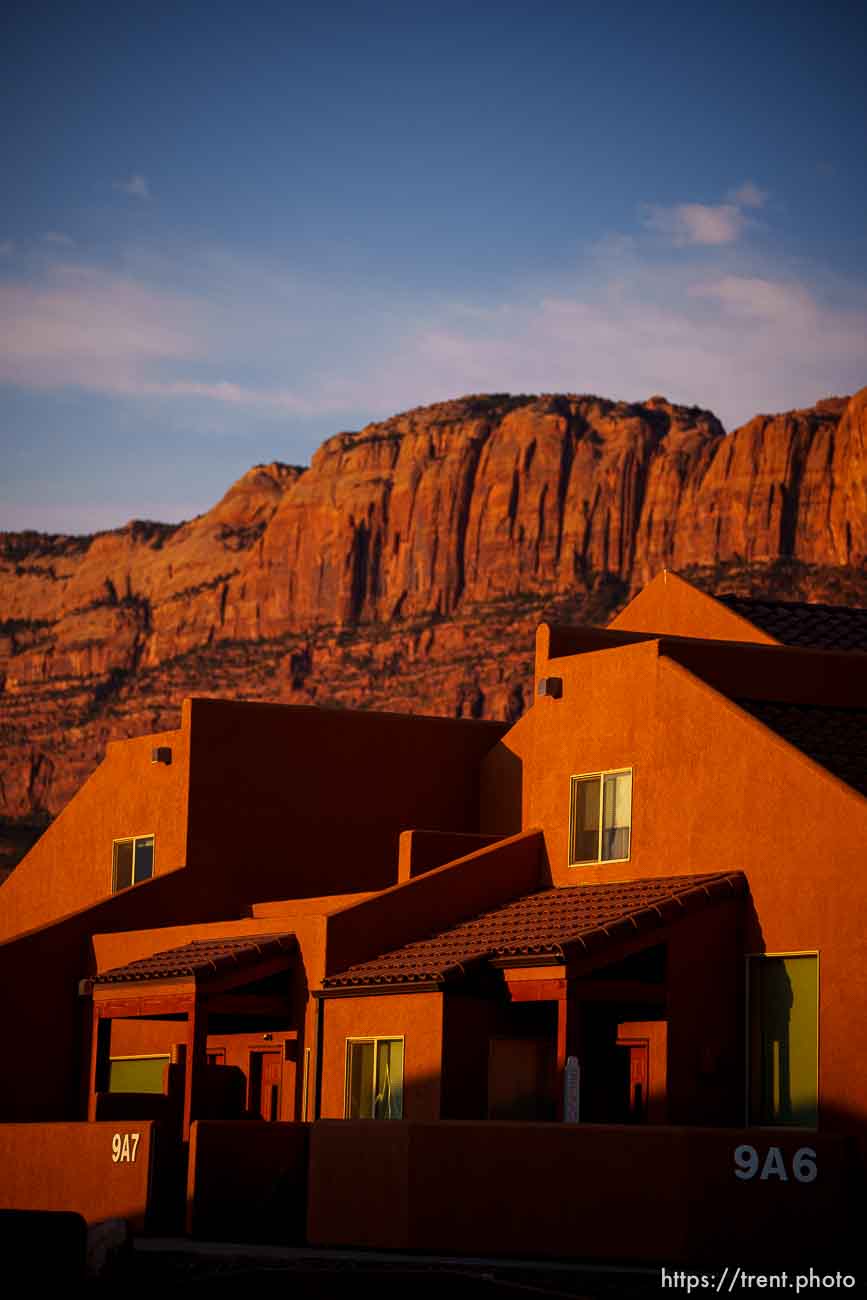 (Trent Nelson  |  The Salt Lake Tribune) Rim Vistas, a subdivision in Moab on Thursday, July 15, 2021.