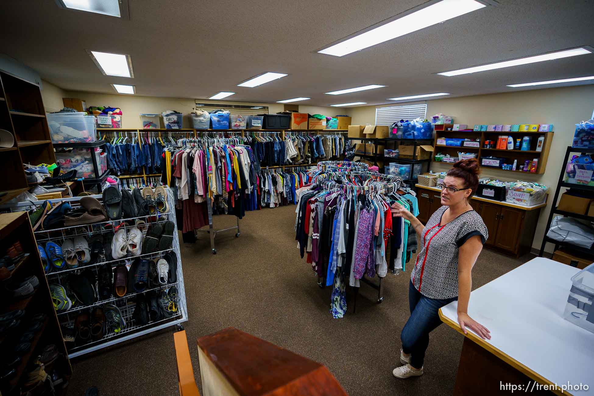 (Trent Nelson  |  The Salt Lake Tribune) Krista Whipple, program manager at the St. George Youth Futures shelter, on Thursday, June 10, 2021.