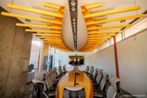 (Trent Nelson  |  The Salt Lake Tribune) A conference room at the offices of Arch Nexus in Salt Lake City on Wednesday, Aug. 11, 2021.