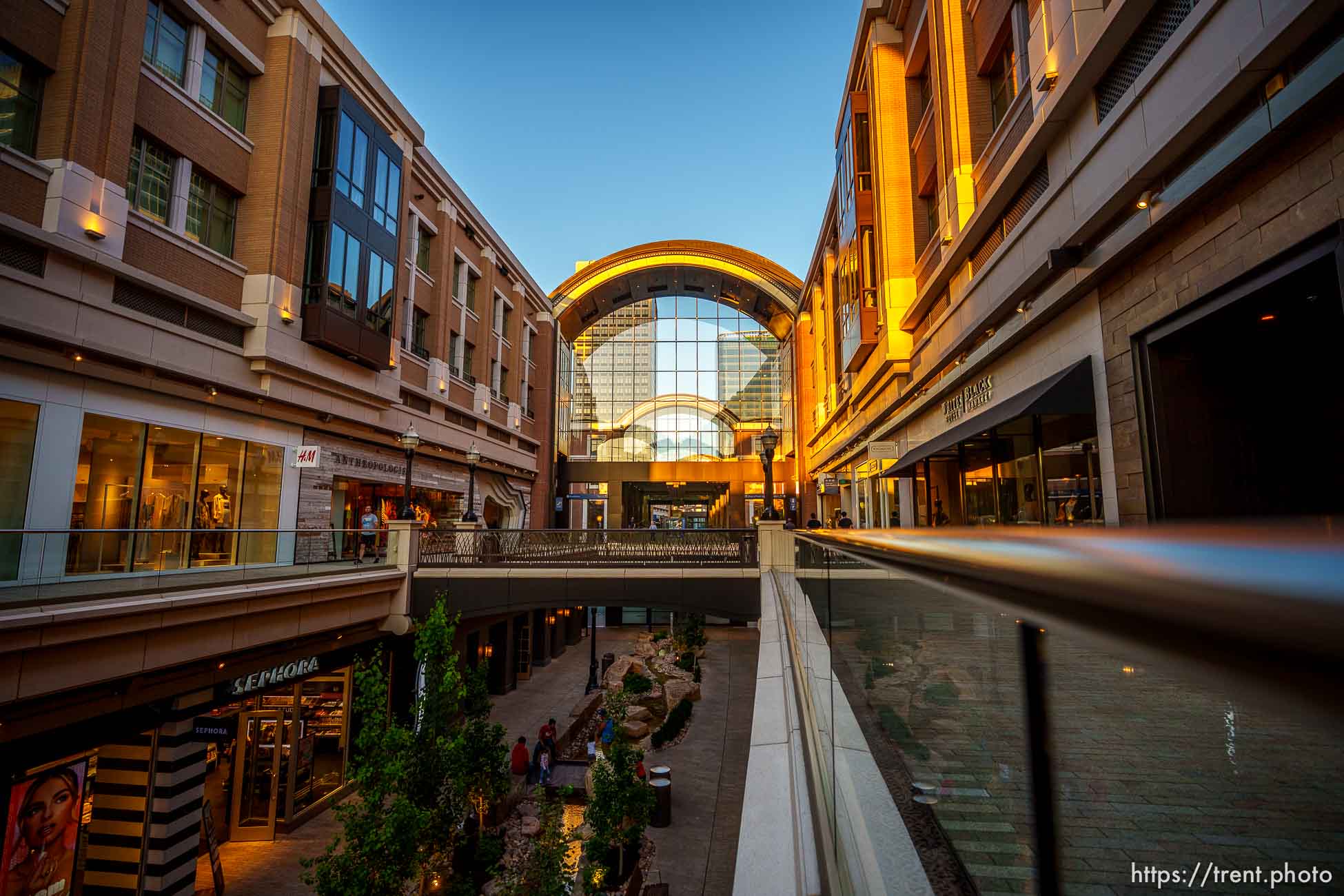 (Trent Nelson  |  The Salt Lake Tribune) City Creek Center in Salt Lake City on Monday, Aug. 23, 2021.