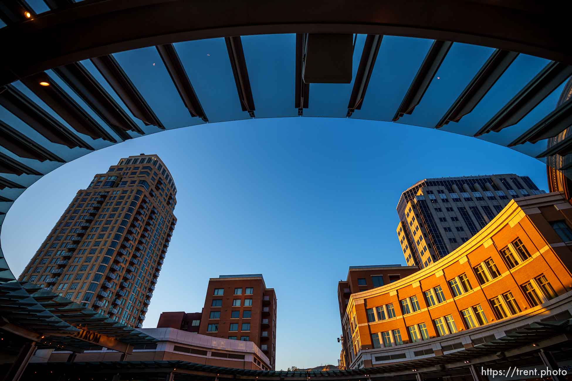 (Trent Nelson  |  The Salt Lake Tribune) City Creek Center in Salt Lake City on Monday, Aug. 23, 2021.