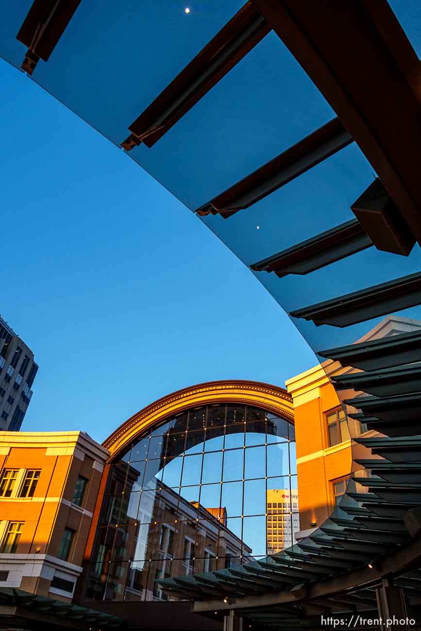 (Trent Nelson  |  The Salt Lake Tribune) City Creek Center in Salt Lake City on Monday, Aug. 23, 2021.