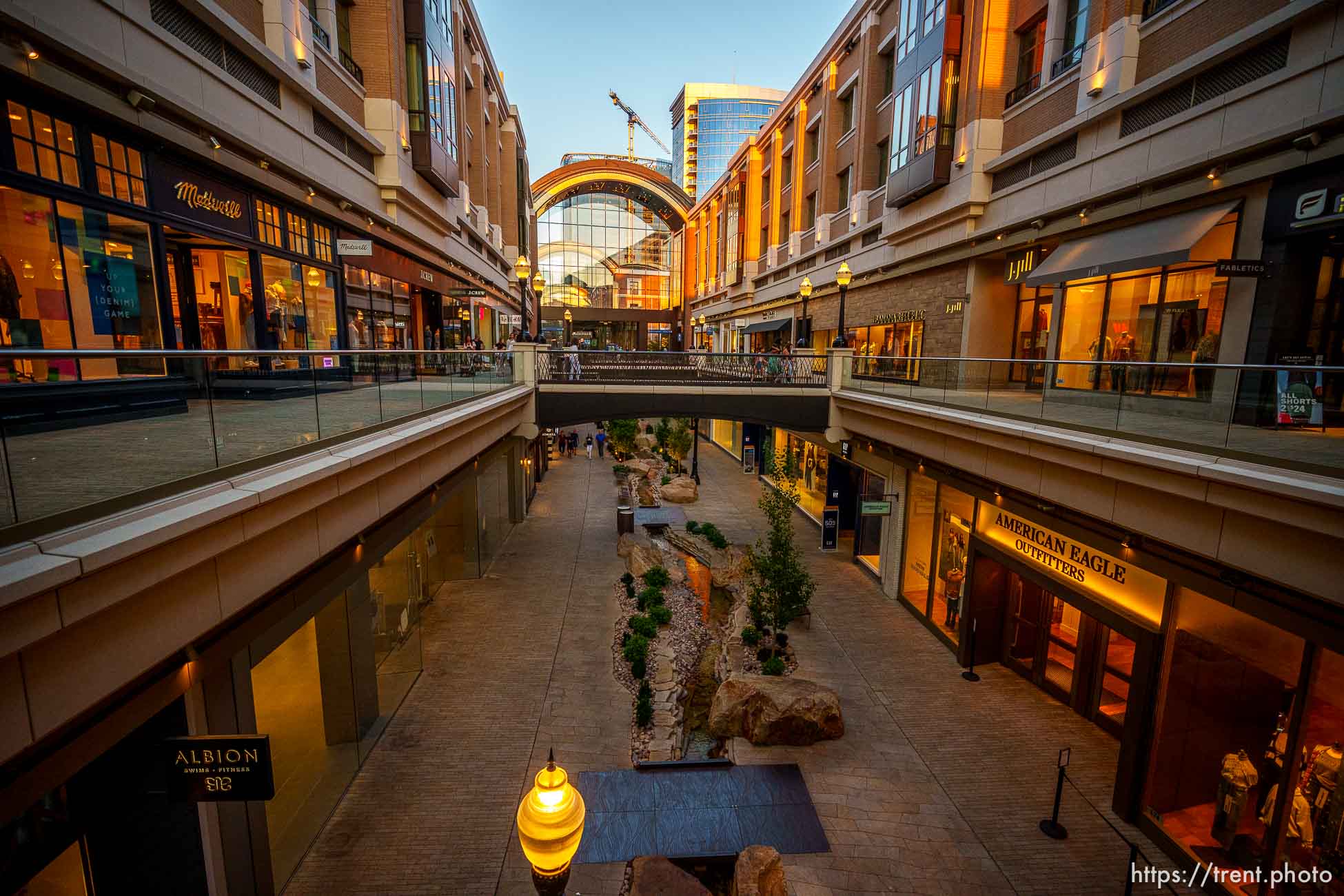 (Trent Nelson  |  The Salt Lake Tribune) City Creek Center in Salt Lake City on Monday, Aug. 23, 2021.