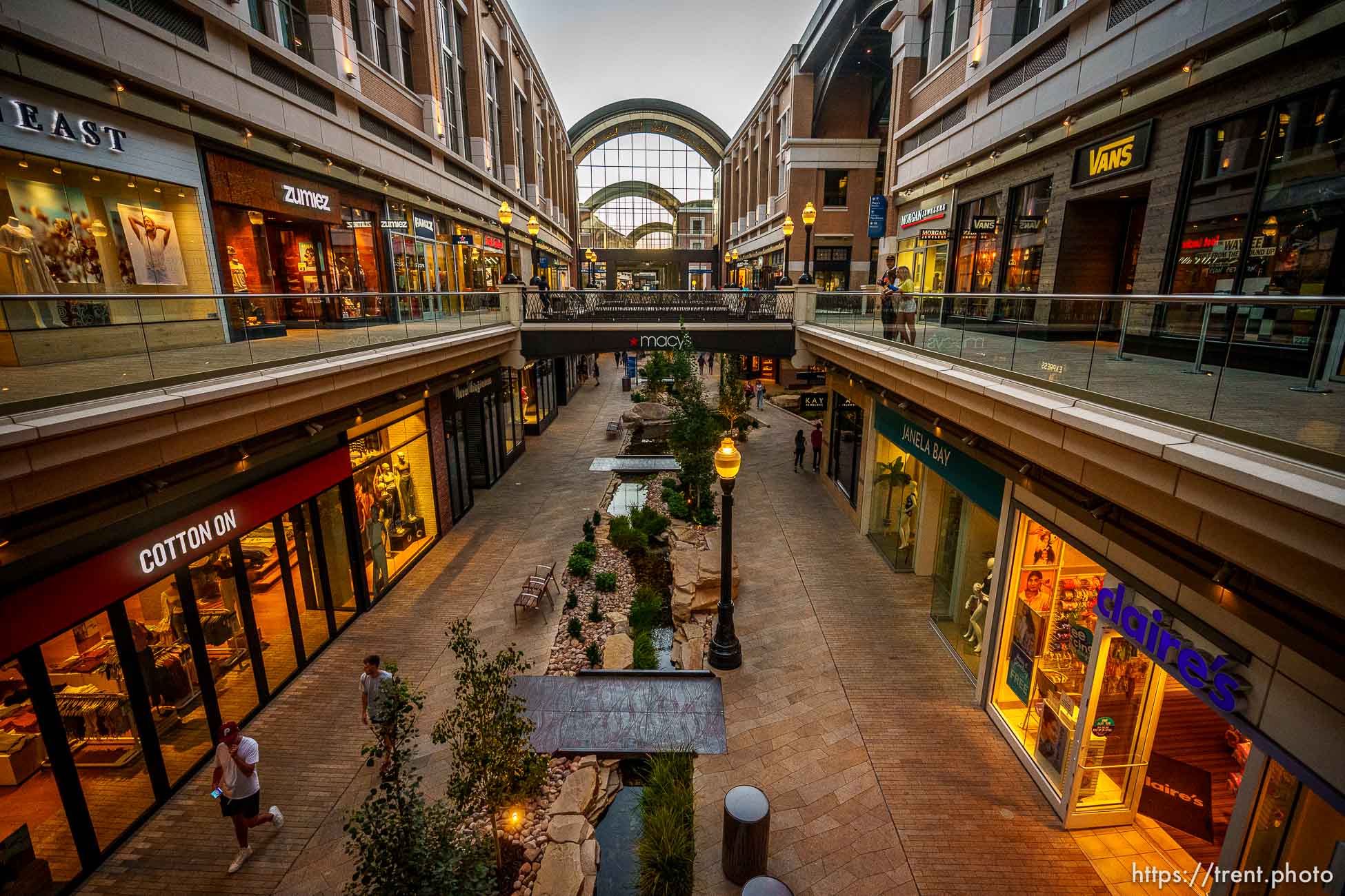 (Trent Nelson  |  The Salt Lake Tribune) City Creek Center in Salt Lake City on Monday, Aug. 23, 2021.