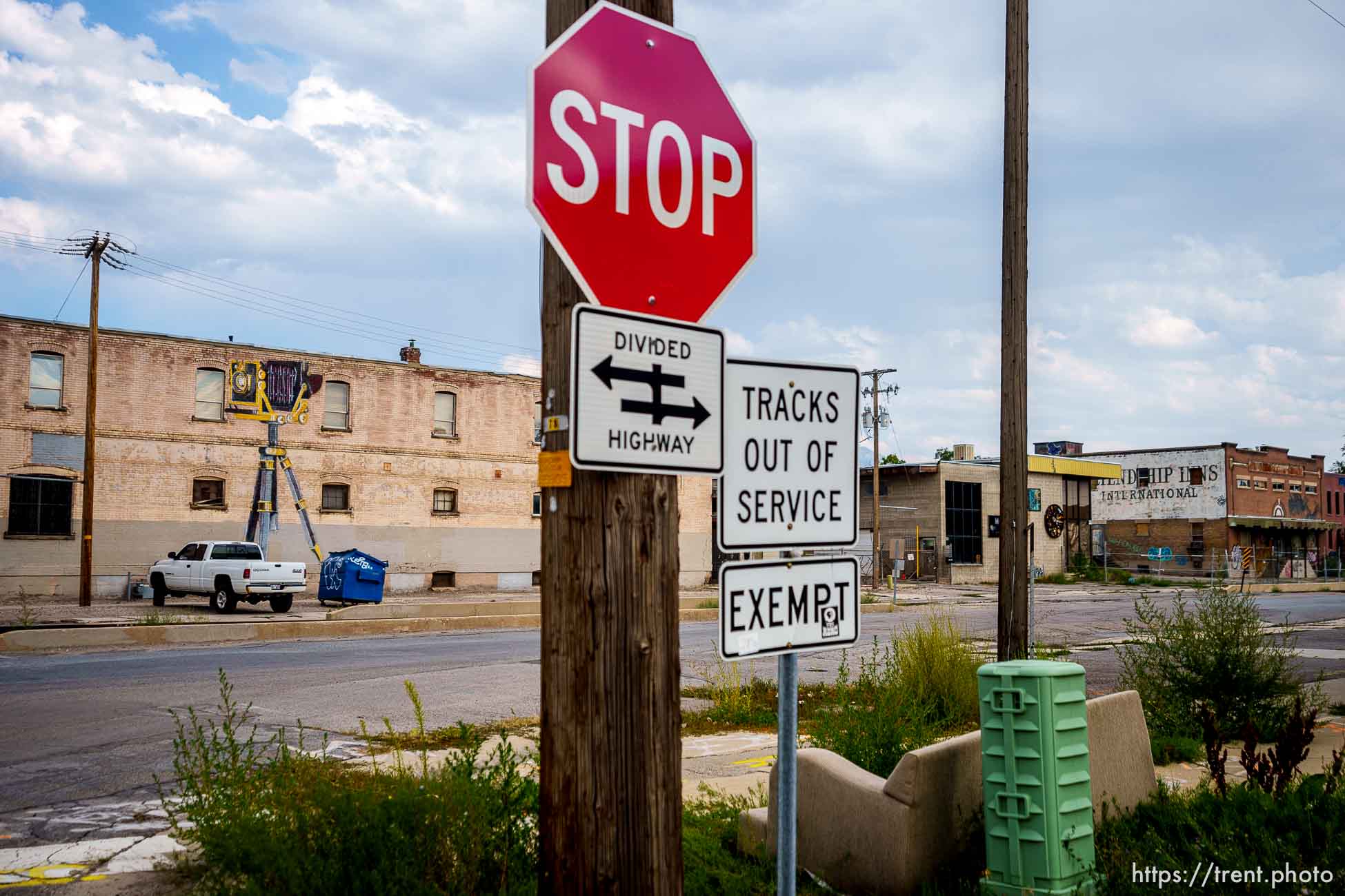 (Trent Nelson  |  The Salt Lake Tribune) Salt Lake City's gritty old warehouse district, known as The Granary on the west edge of downtown, is booming with construction but limited on- and off-street parking has become an issue. Wednesday, Aug. 25, 2021.