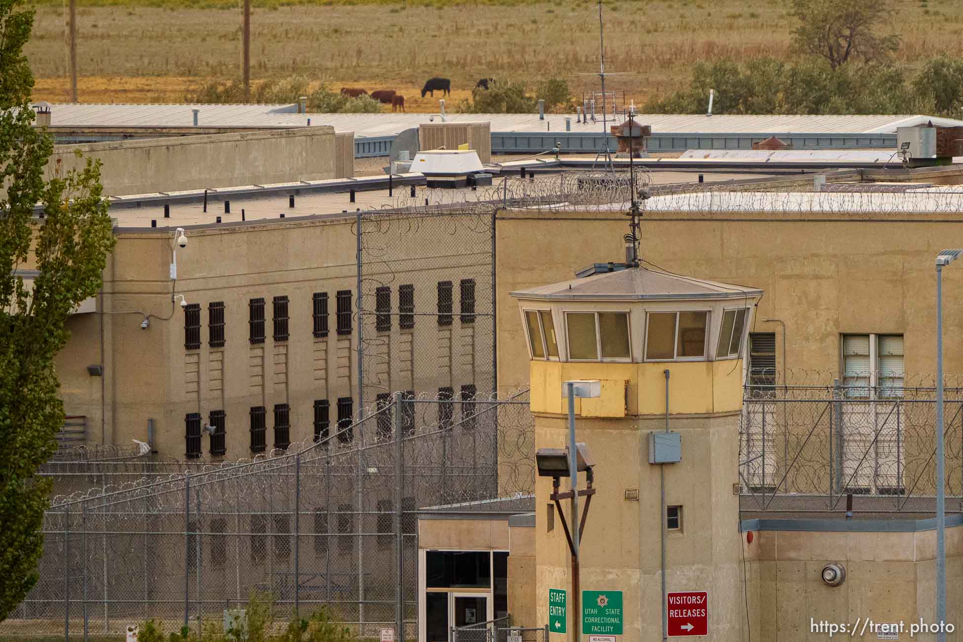 (Trent Nelson  |  The Salt Lake Tribune) Utah State Prison in Draper on Friday, Sept. 10, 2021.