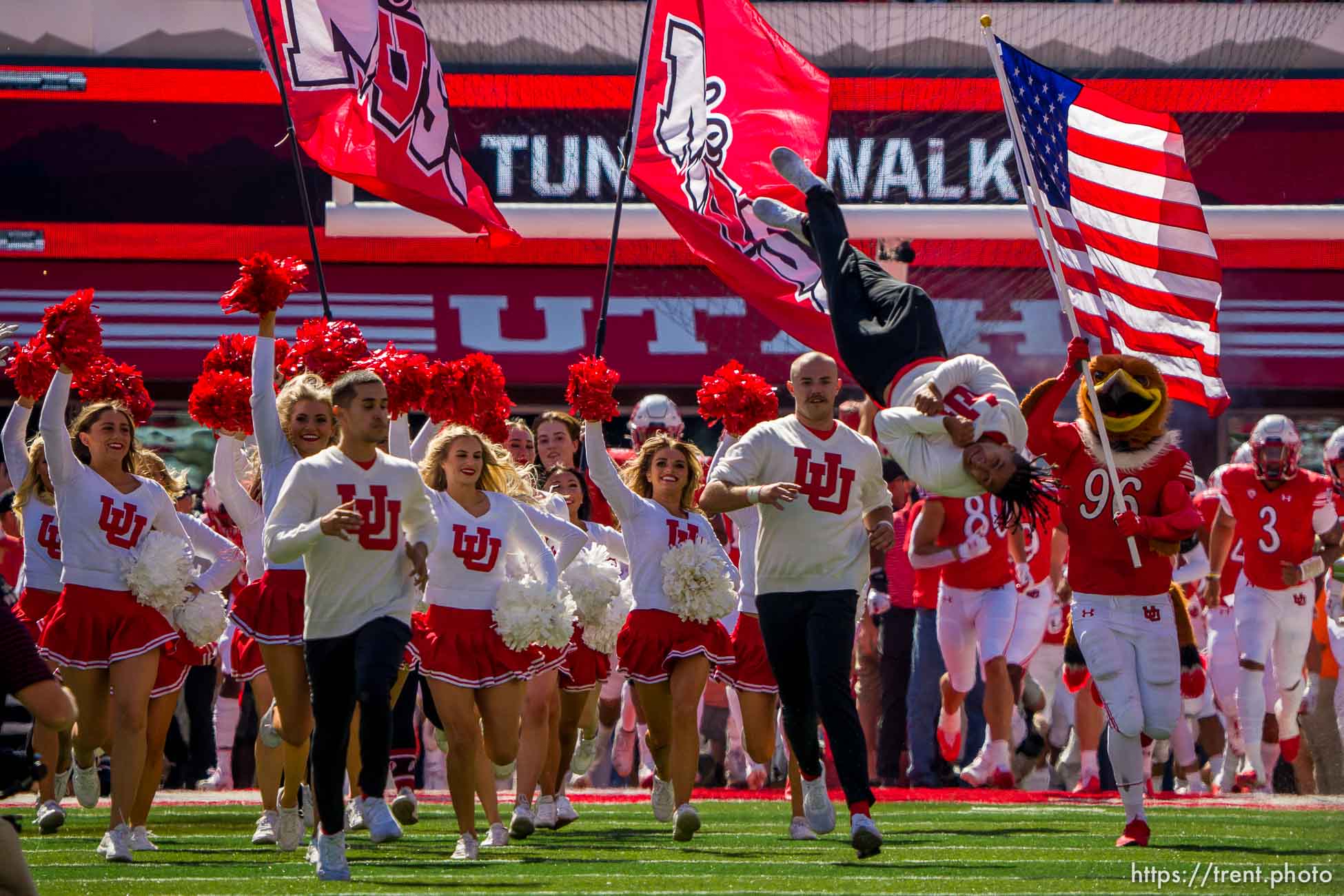 (Trent Nelson  |  The Salt Lake Tribune) University of Utah hosts Washington State, NCAA football in Salt Lake City on Saturday, Sept. 25, 2021.