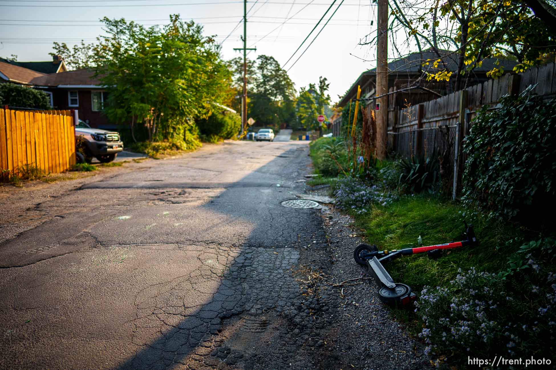 (Trent Nelson  |  The Salt Lake Tribune) Fuller Avenue in Salt Lake City on Monday, Sept. 27, 2021.