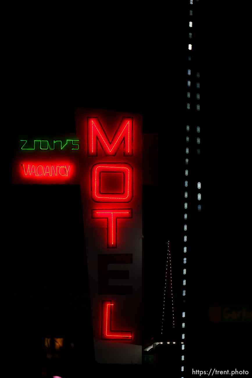 Zions Motel, State Street, on Tuesday, Dec. 7, 2021.