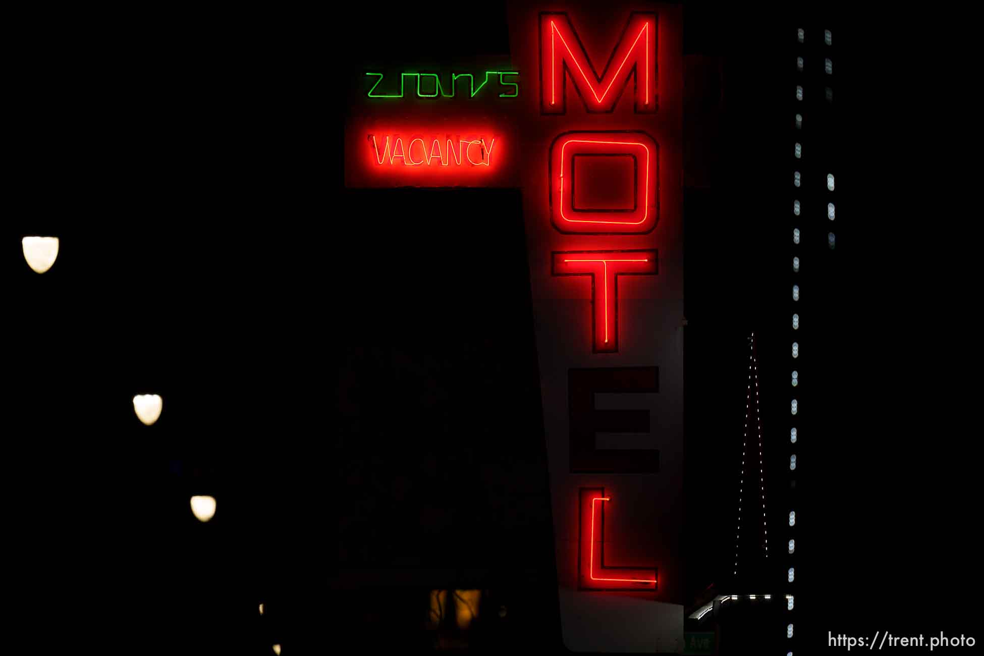 Zions Motel, State Street, on Tuesday, Dec. 7, 2021.