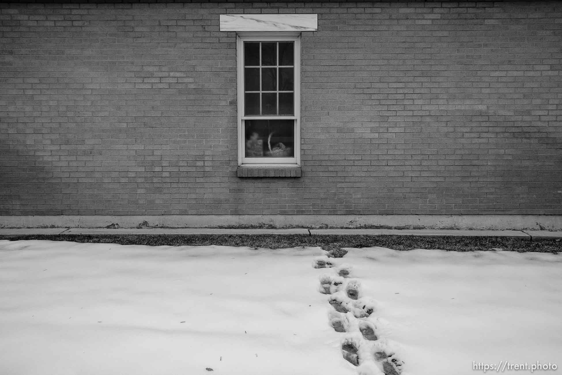 lds chapel, nursery window on Thursday, Dec. 23, 2021.