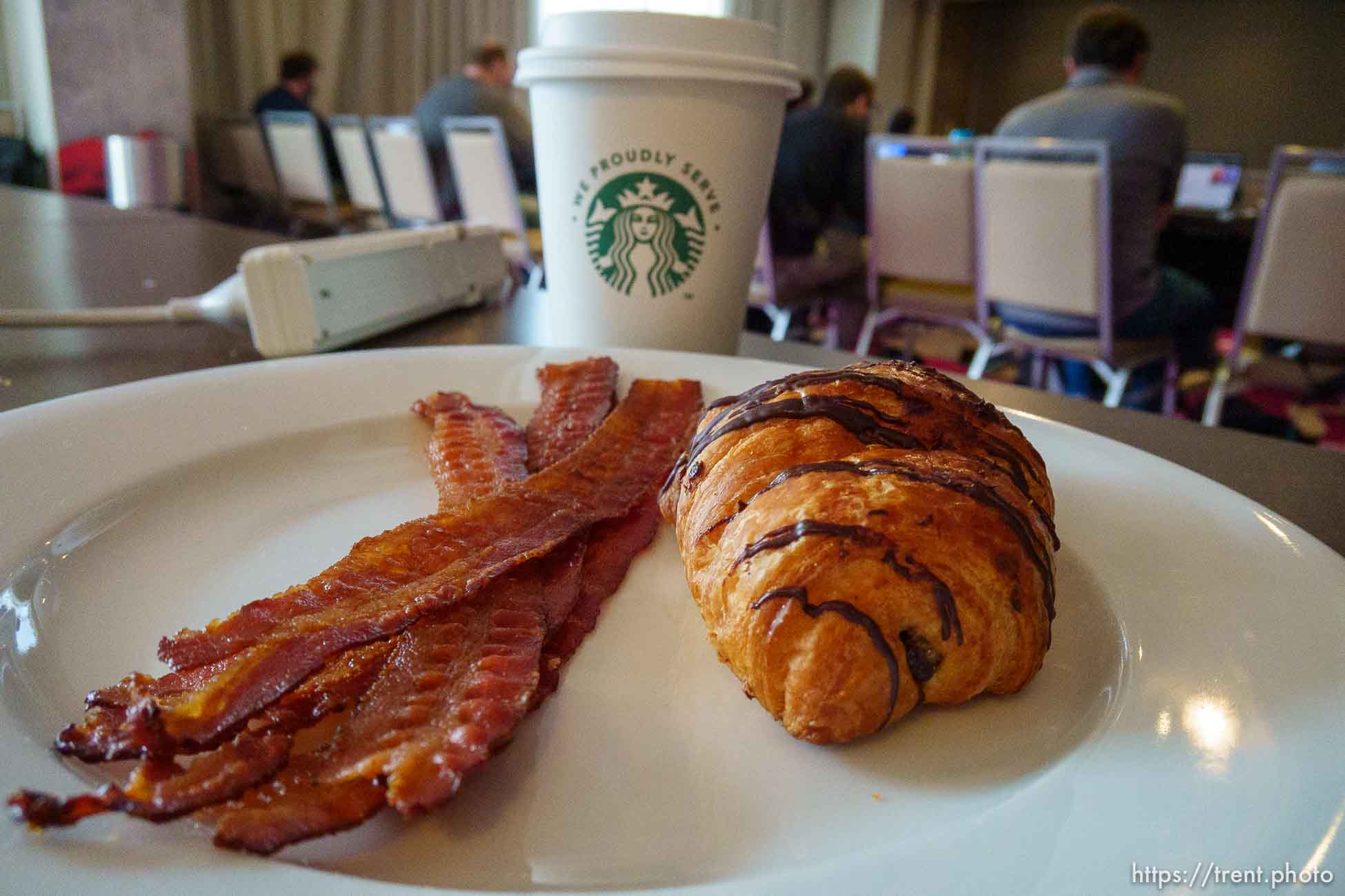 breakfast, bacon and chocolate on Wednesday, Dec. 29, 2021.