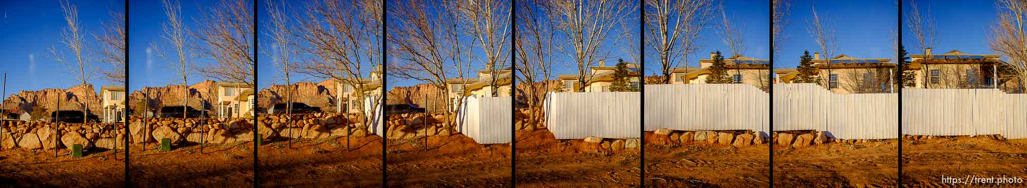 walls, roads, hildale/colorado city, Wednesday January 14, 2015.