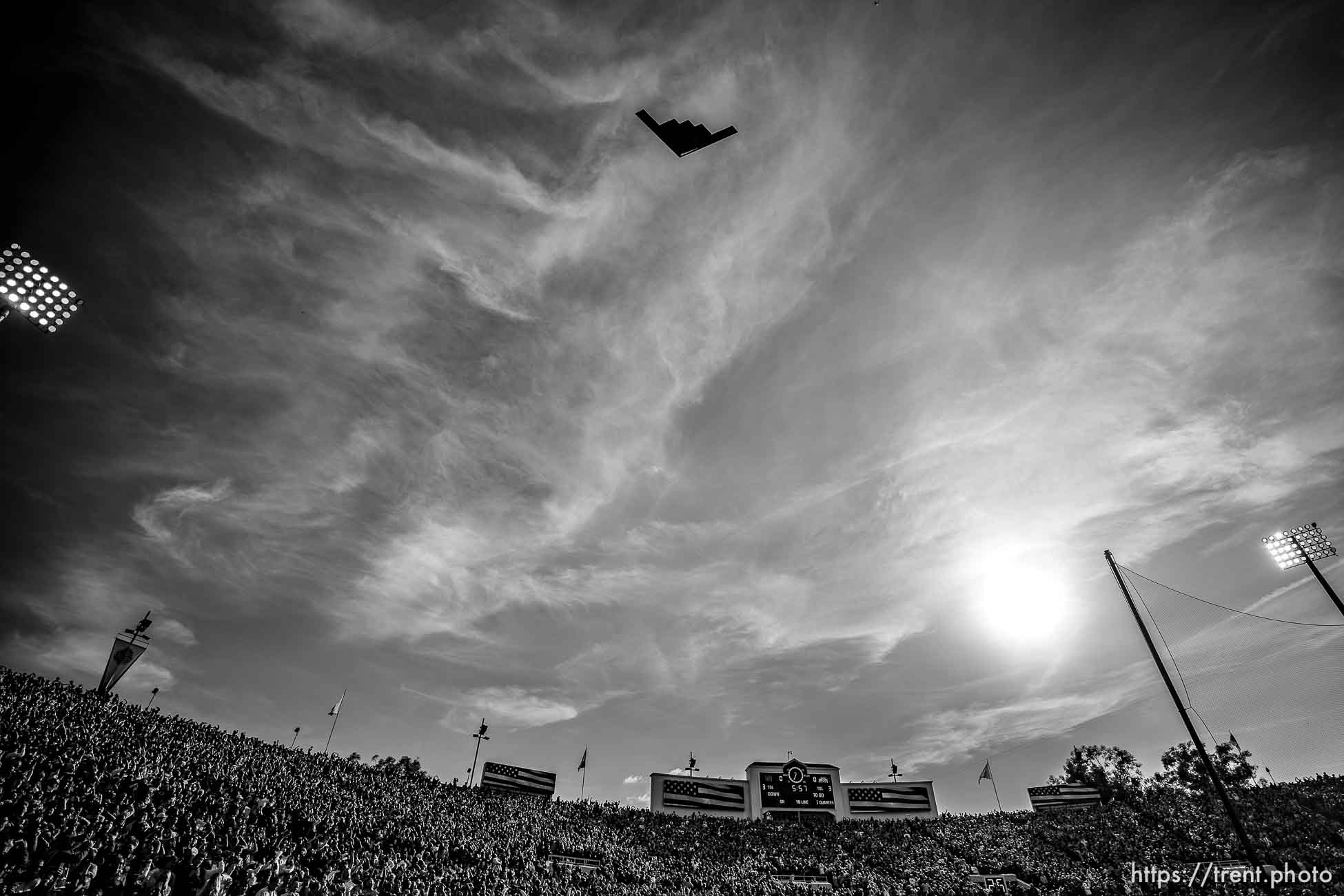 (Trent Nelson  |  The Salt Lake Tribune) 
as the Utah Utes face the Ohio State Buckeyes at the Rose Bowl in Pasadena, Calif., on Saturday, Jan. 1, 2022.