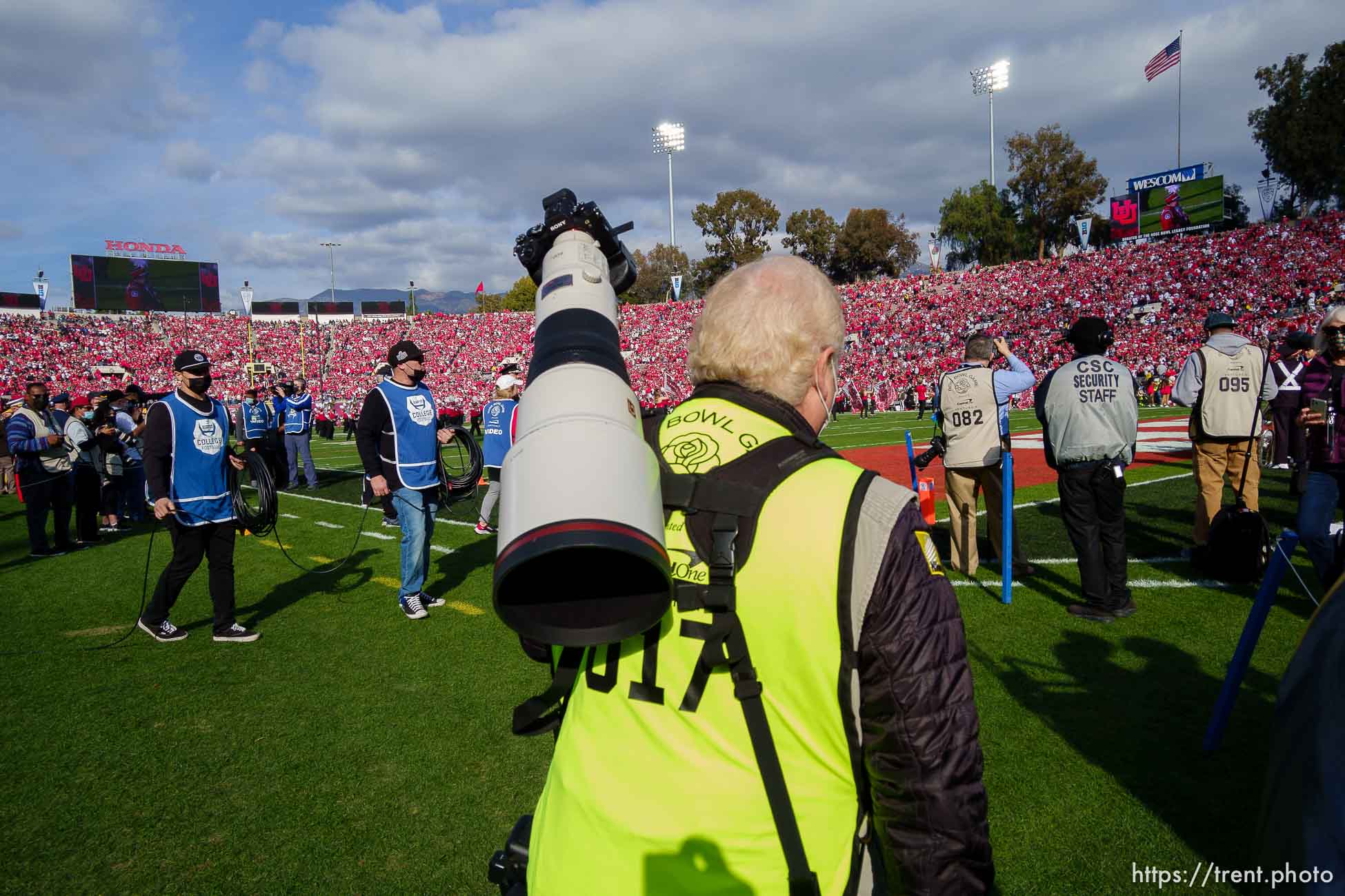 mark terrill, rose bowl on Saturday, Jan. 1, 2022.