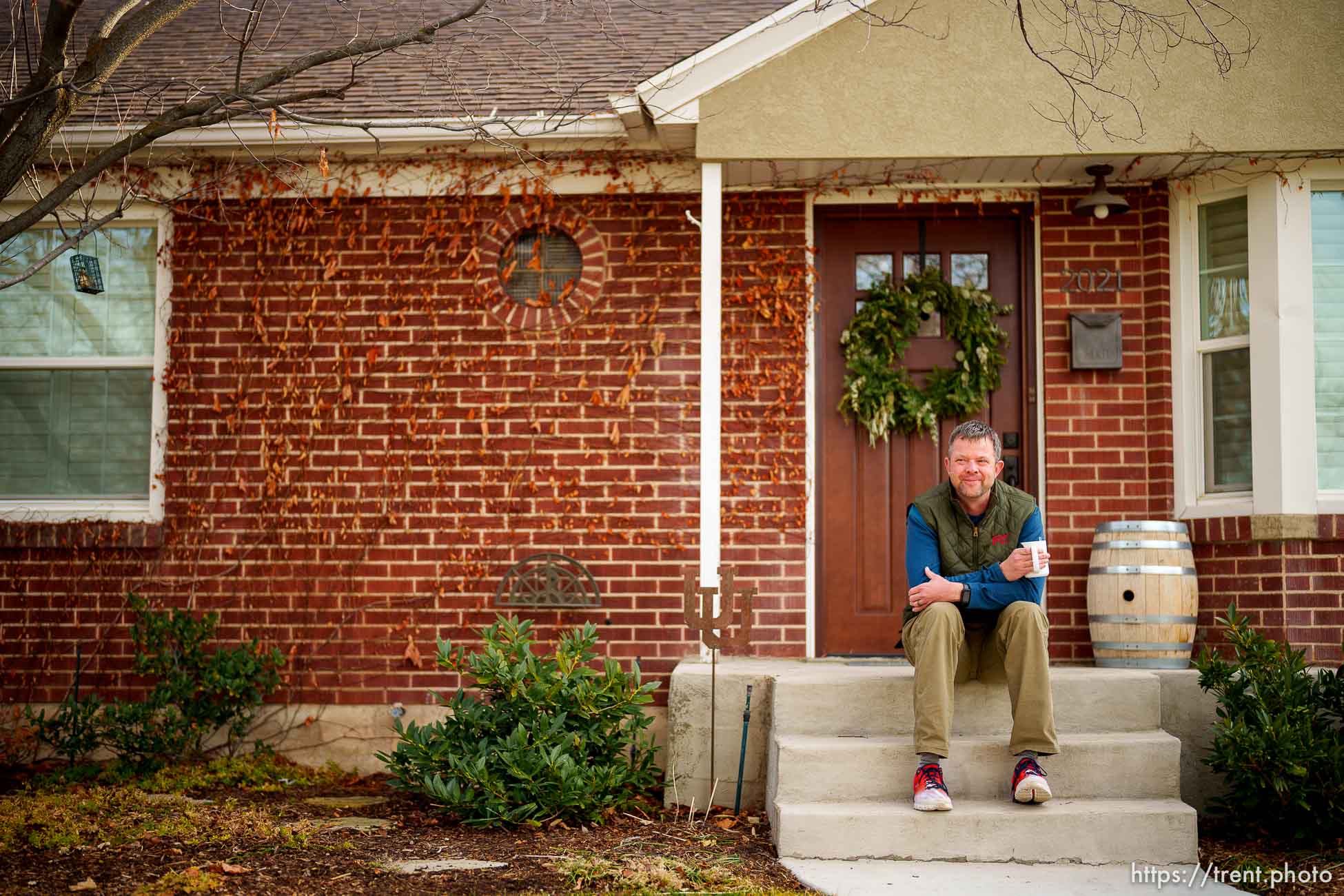 (Trent Nelson  |  The Salt Lake Tribune) Landon Clark, chair of the Sugar House Community Council, at his Salt Lake City home on Thursday, Jan. 13, 2022.