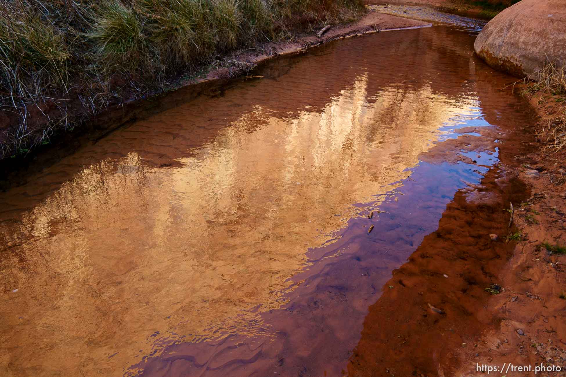 millcreek hike, moab, on Sunday, Jan. 16, 2022.