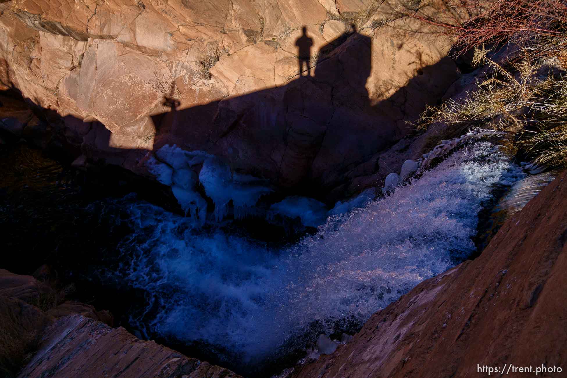 trent shadow millcreek hike, moab, on Sunday, Jan. 16, 2022.