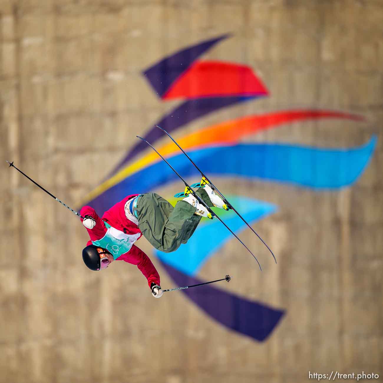 (Trent Nelson  |  The Salt Lake Tribune) 
big air men's final at the 2022 Winter Olympics in Beijing on Wednesday, Feb. 9, 2022.