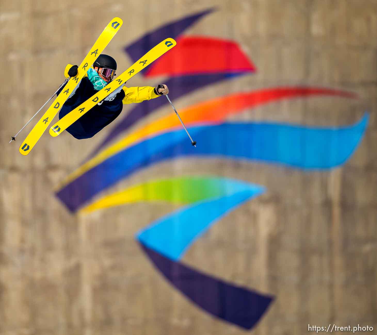 (Trent Nelson  |  The Salt Lake Tribune) 
big air men's final at the 2022 Winter Olympics in Beijing on Wednesday, Feb. 9, 2022.