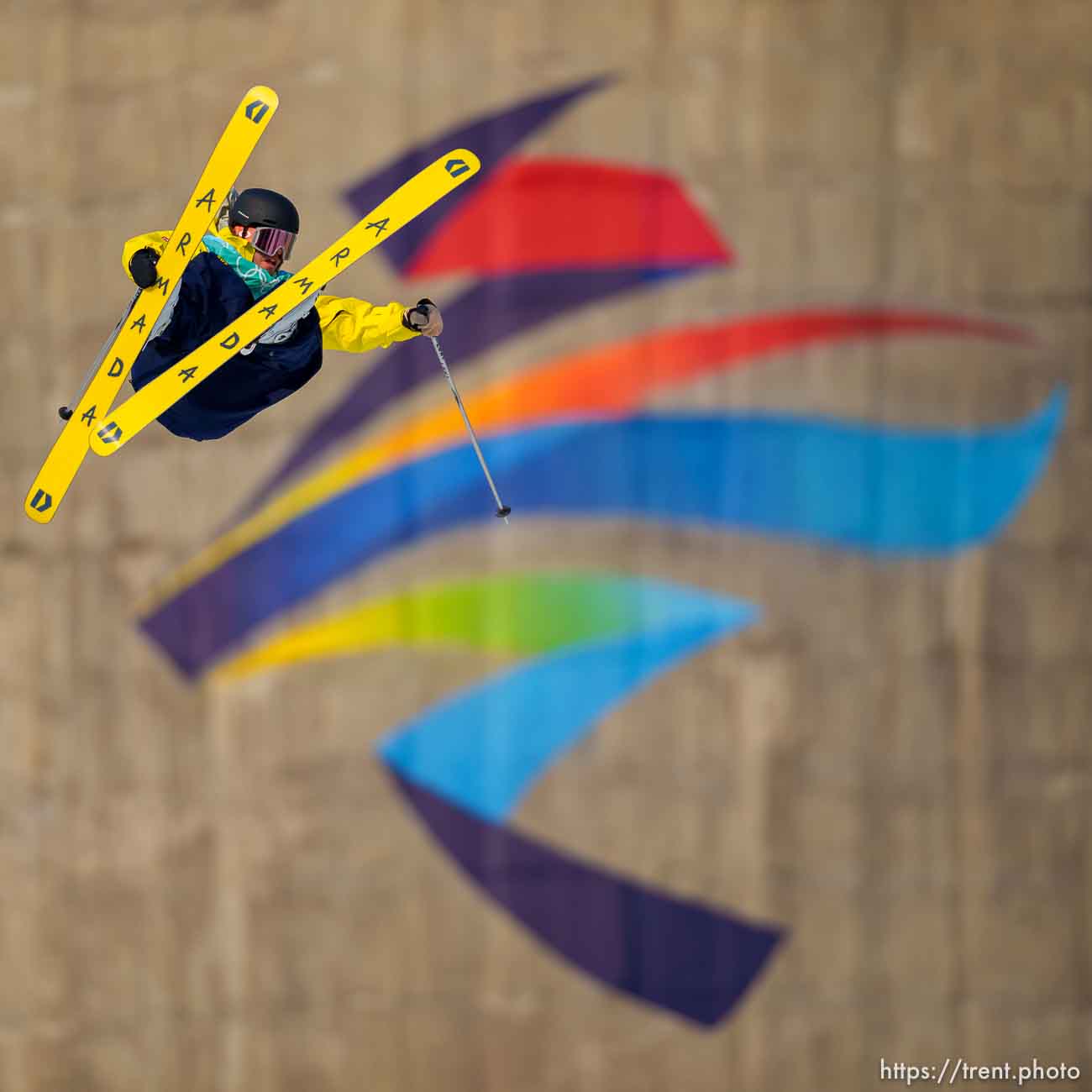 (Trent Nelson  |  The Salt Lake Tribune) 
competes in the big air men's final at the 2022 Winter Olympics in Beijing on Wednesday, Feb. 9, 2022.