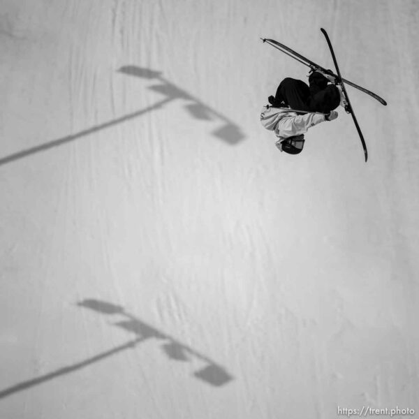 (Trent Nelson  |  The Salt Lake Tribune) 
competes in the big air men's final at the 2022 Winter Olympics in Beijing on Wednesday, Feb. 9, 2022.