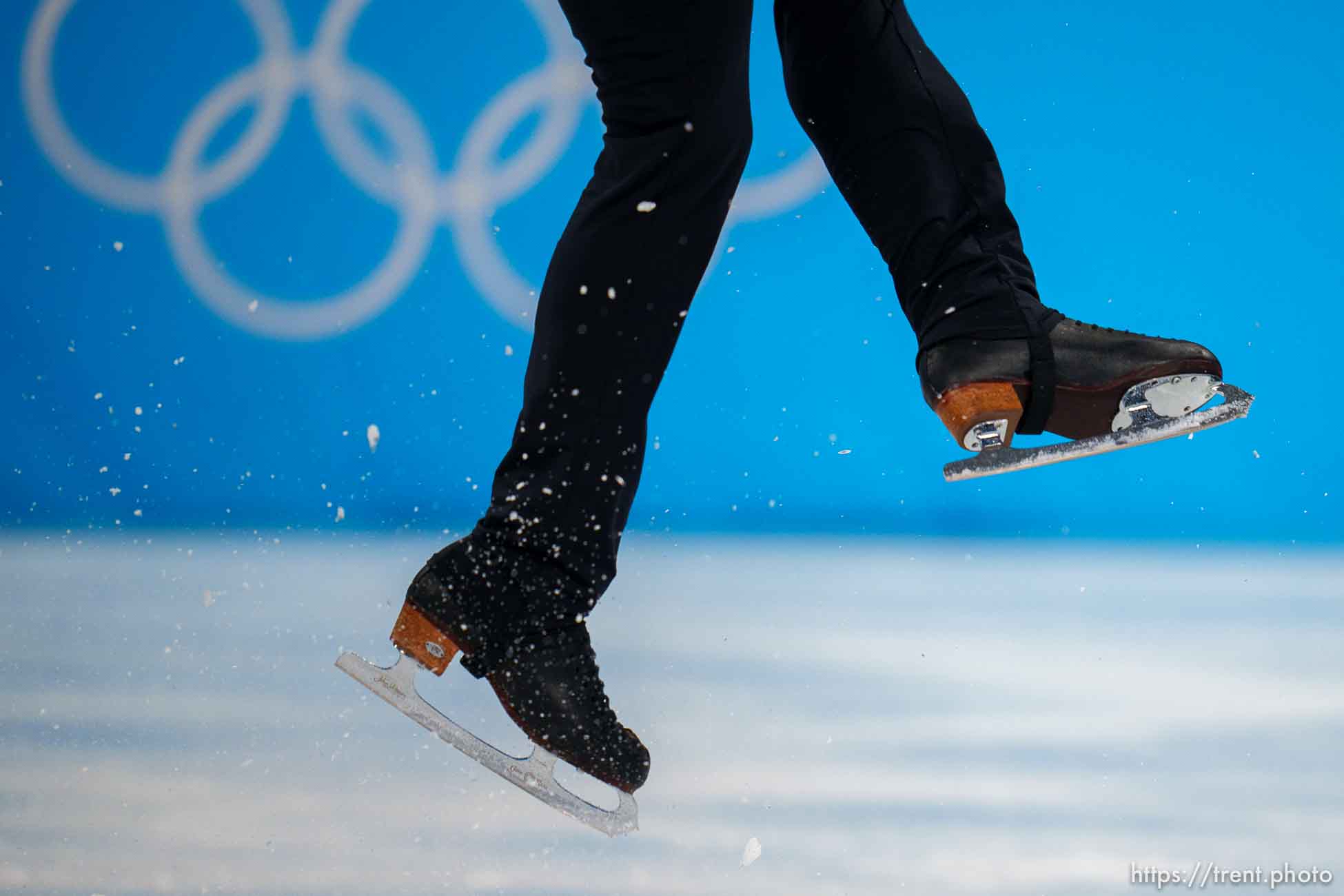 (Trent Nelson  |  The Salt Lake Tribune) 
competes in the free skating program, figure skating at the Capital Indoor Stadium, 2022 Beijing Winter Olympics on Thursday, Feb. 10, 2022.