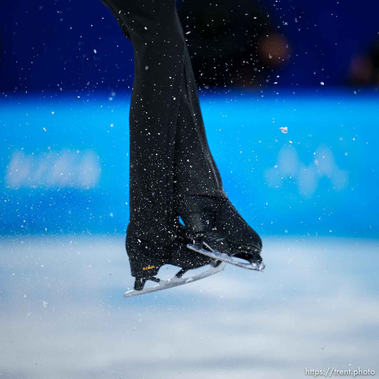 (Trent Nelson  |  The Salt Lake Tribune) Brendan Kerry (AUS)
competes in the free skating program, figure skating at the Capital Indoor Stadium, 2022 Beijing Winter Olympics on Thursday, Feb. 10, 2022.